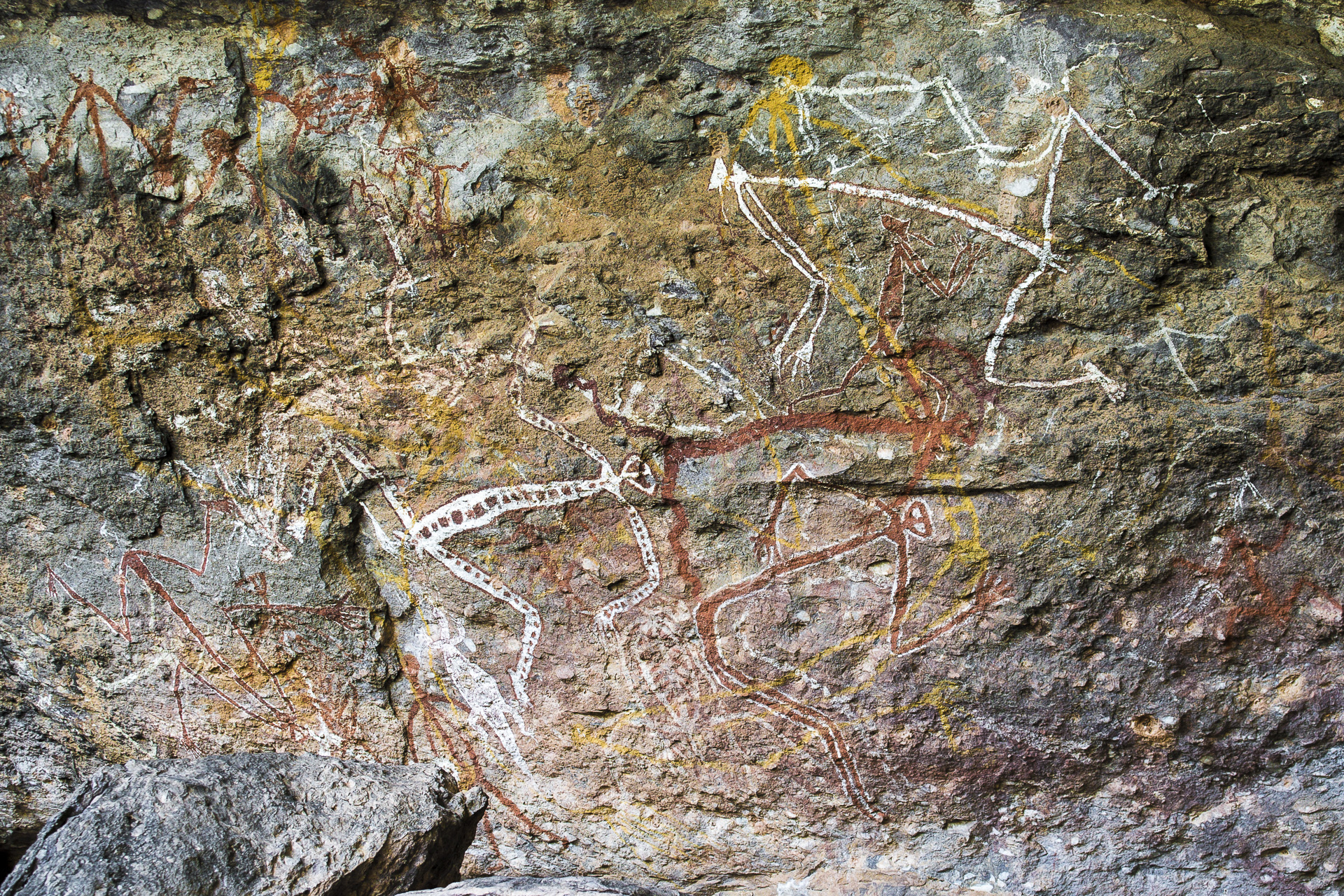 Anbangbang Gallery of Burrunguy (Nourlangie Rock)