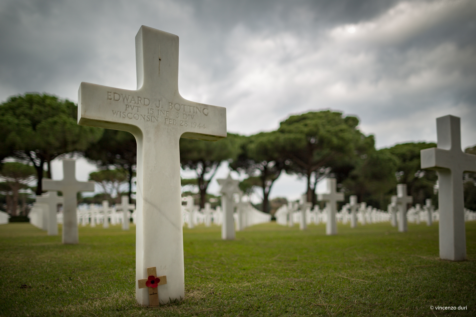 Sicily-Rome American military Cemetery