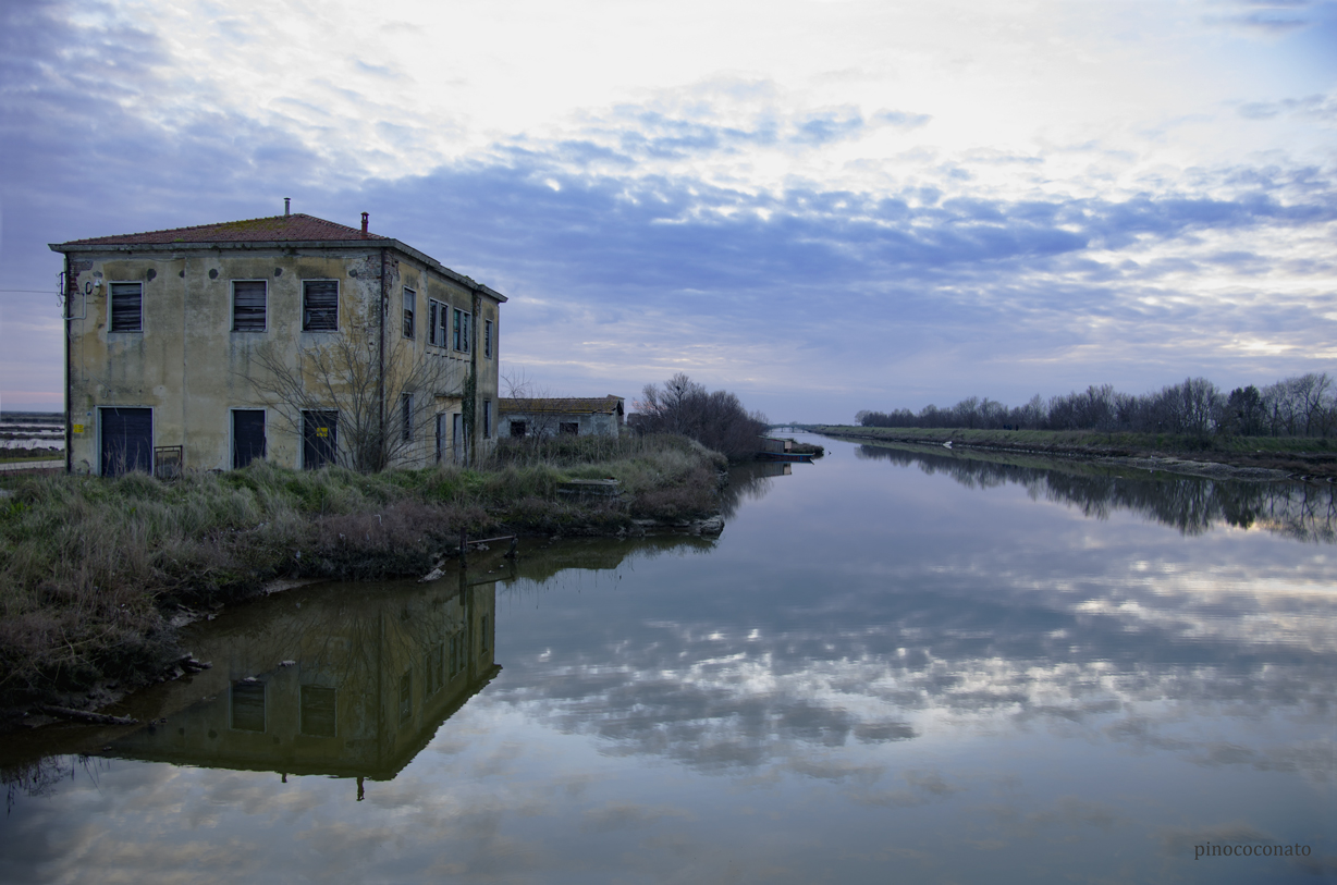 Comacchio salt flats