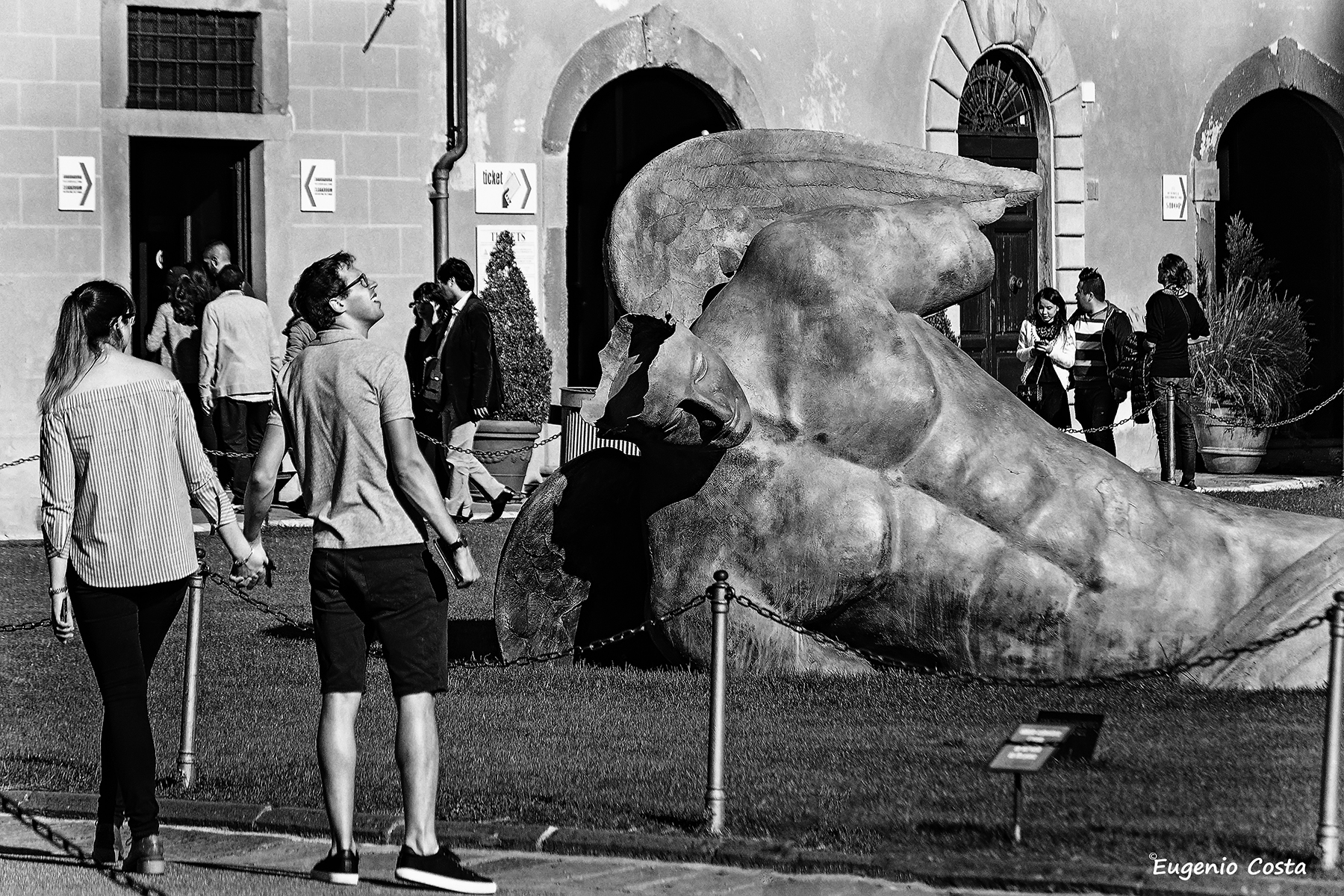 "è caduto un angelo"