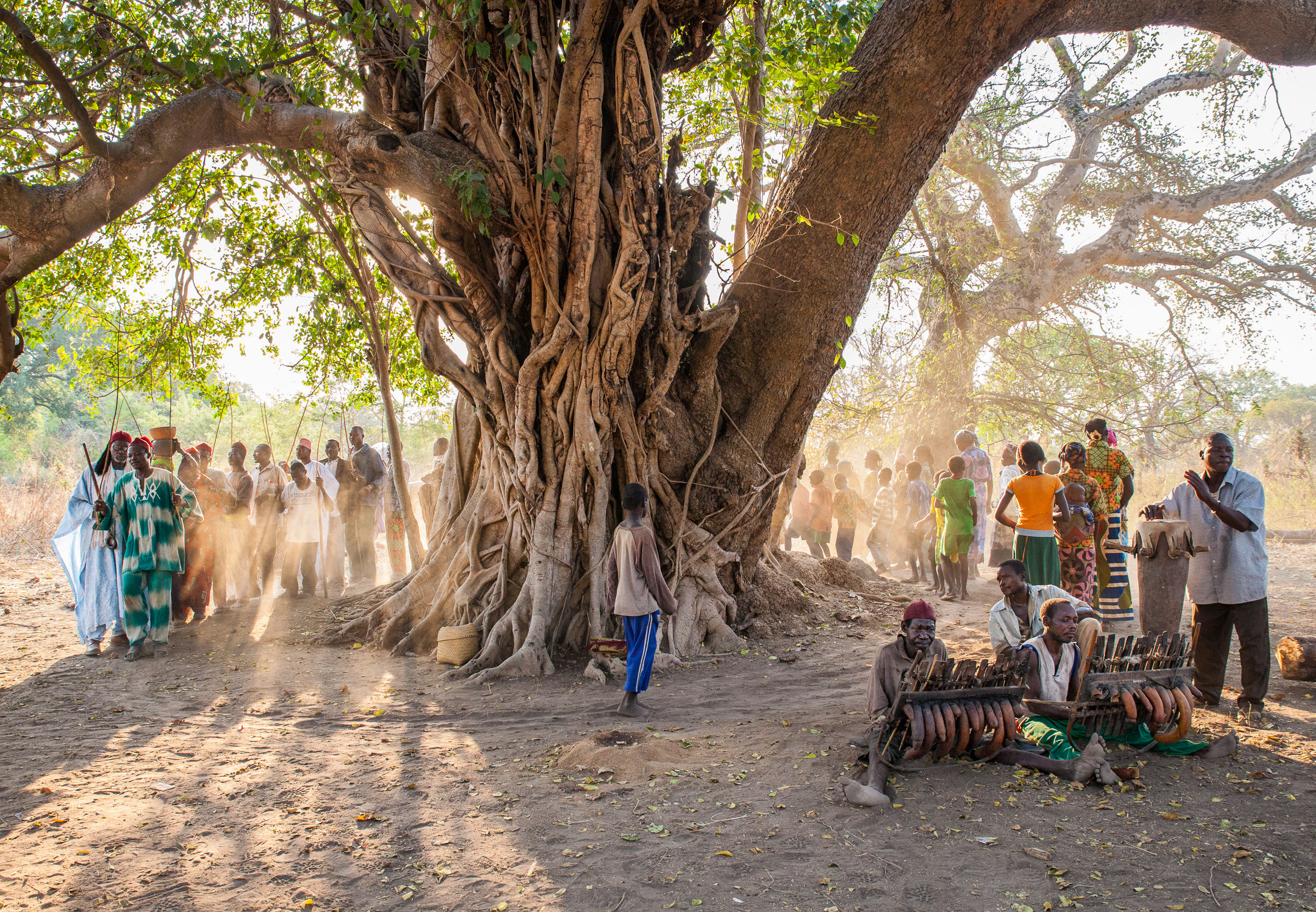 Traditional ceremony Sarh (Ciad)