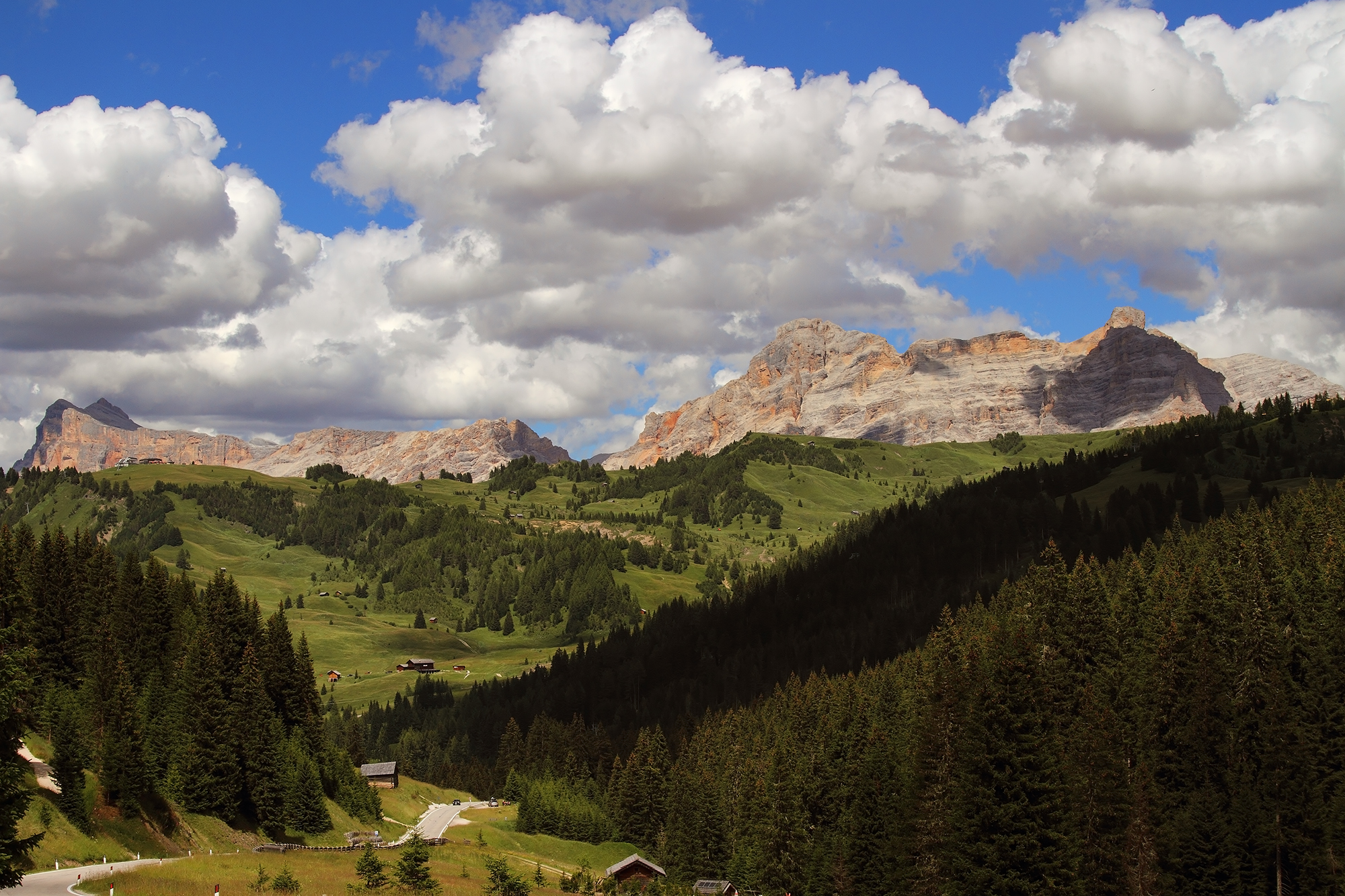 verso la Val Badia...