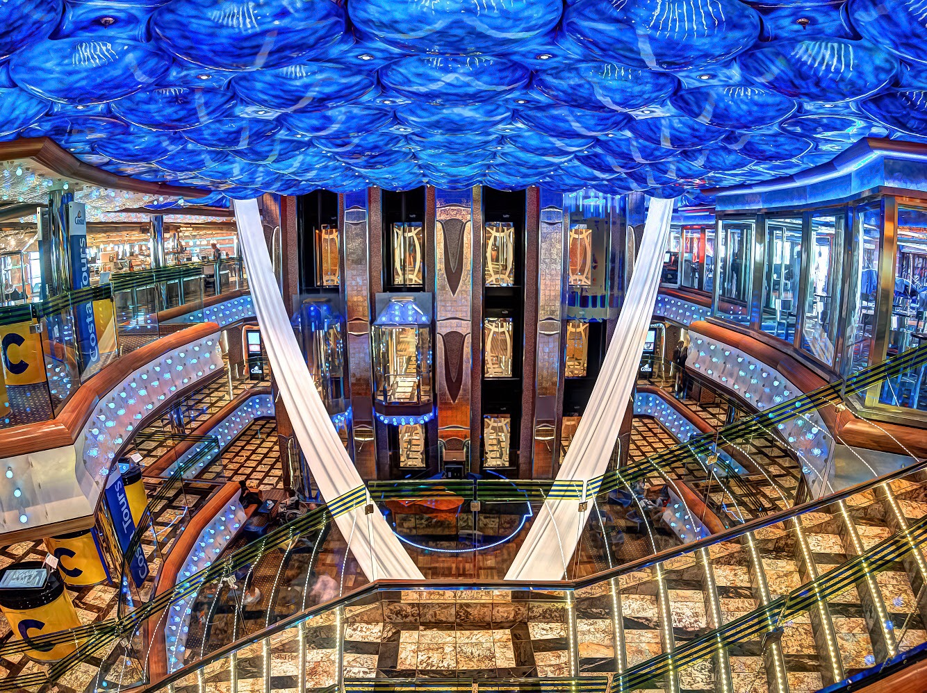 Main hall, Costa Diadema