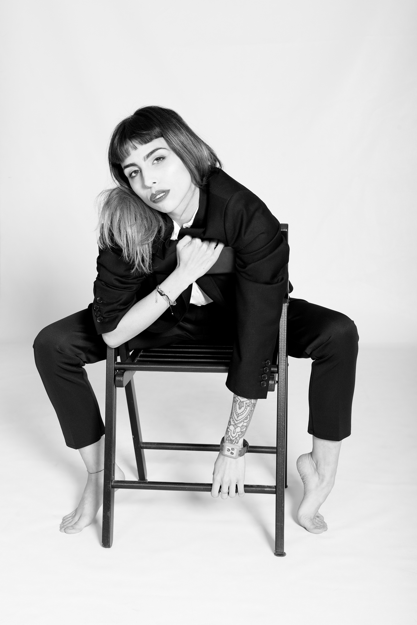 Giorgia P. in B & W 1