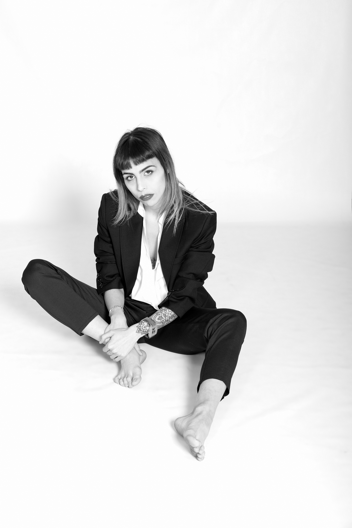 Giorgia P. in B & W 3