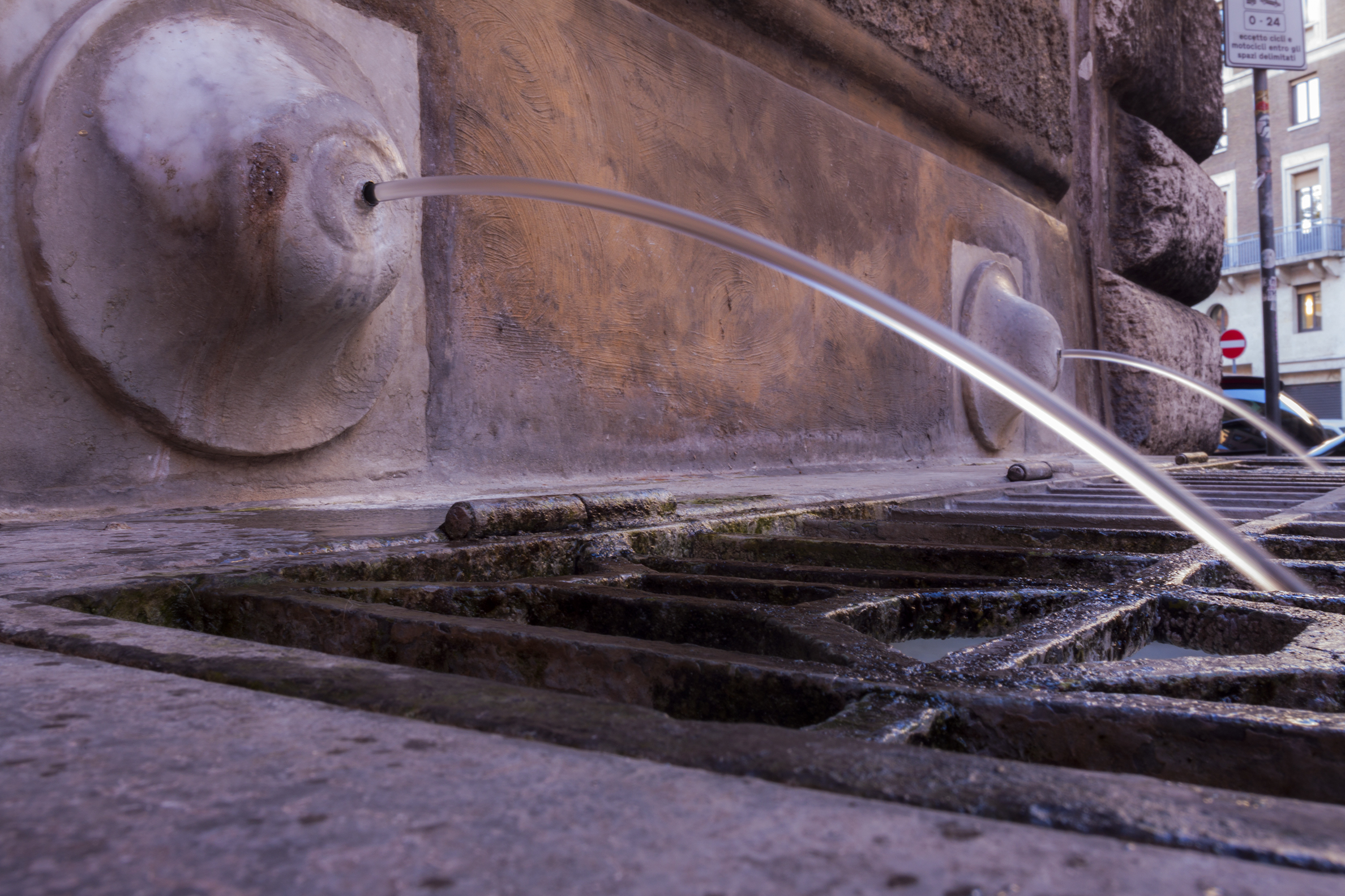 Fountain at Via della Scrofa Rome