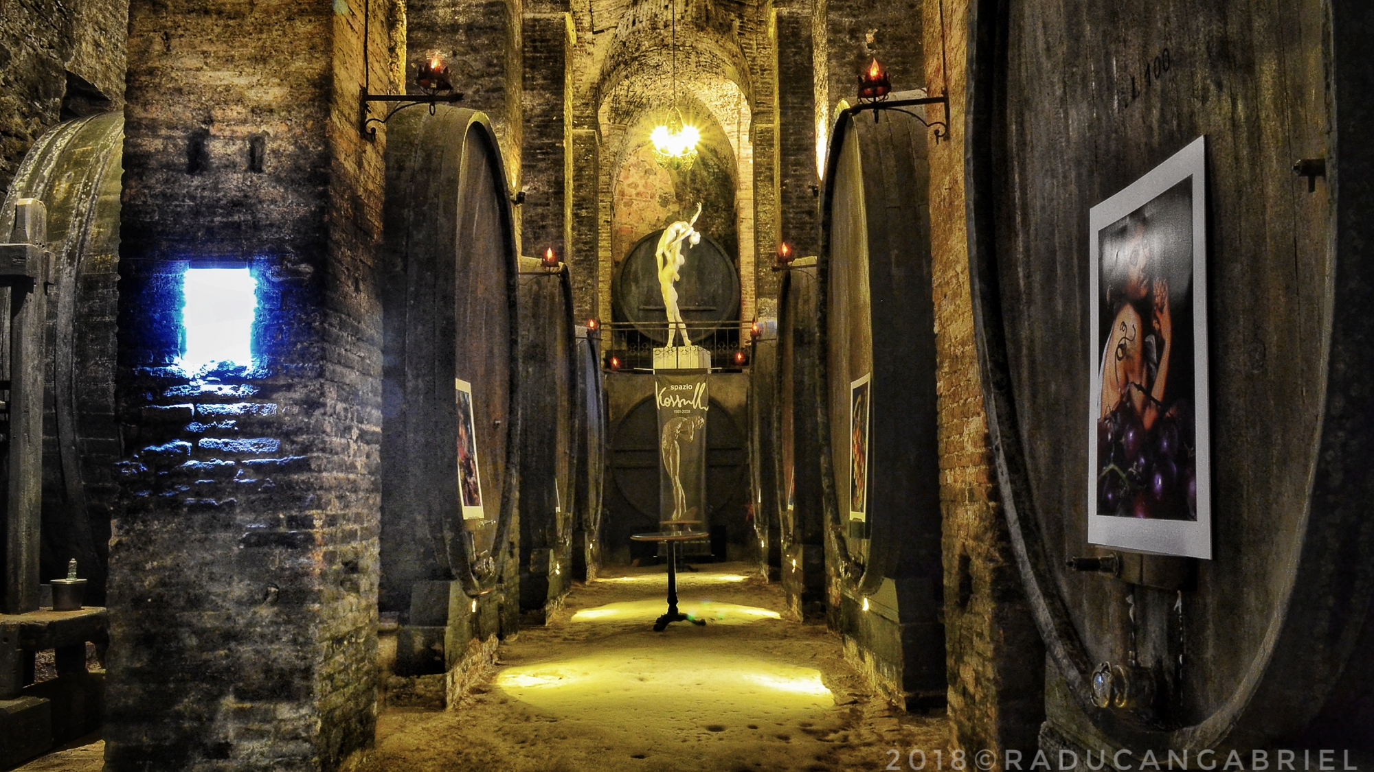 Barrels as big as a room ...