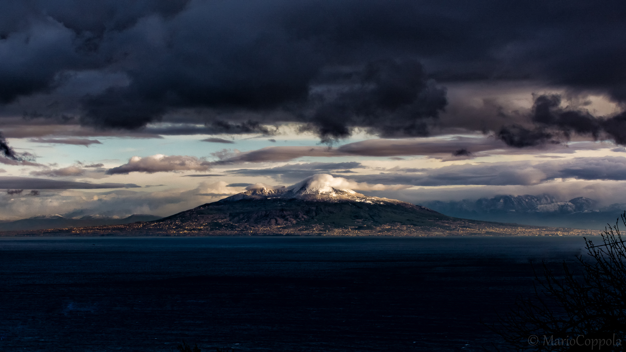 2017, February, a very cold morning, and in front of us