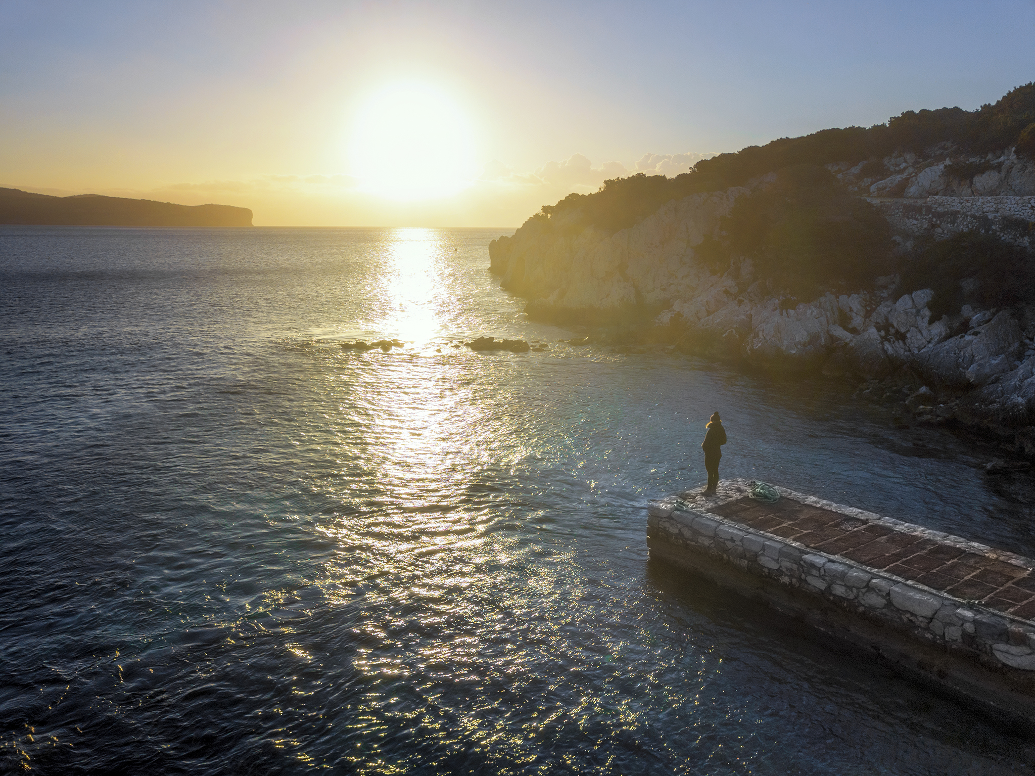 Alba a Cala Dragunara