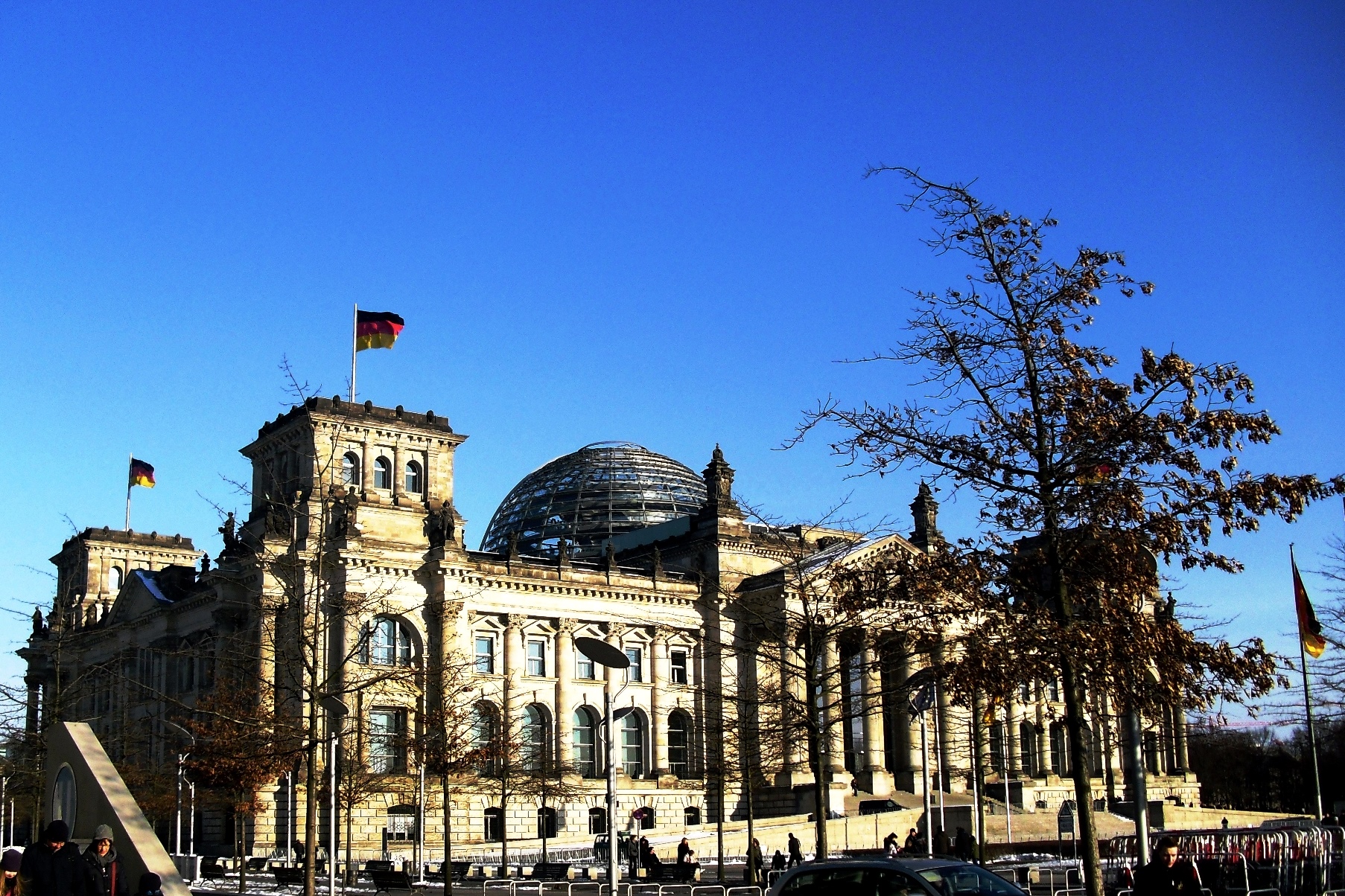The German parliament office (Bundestag)