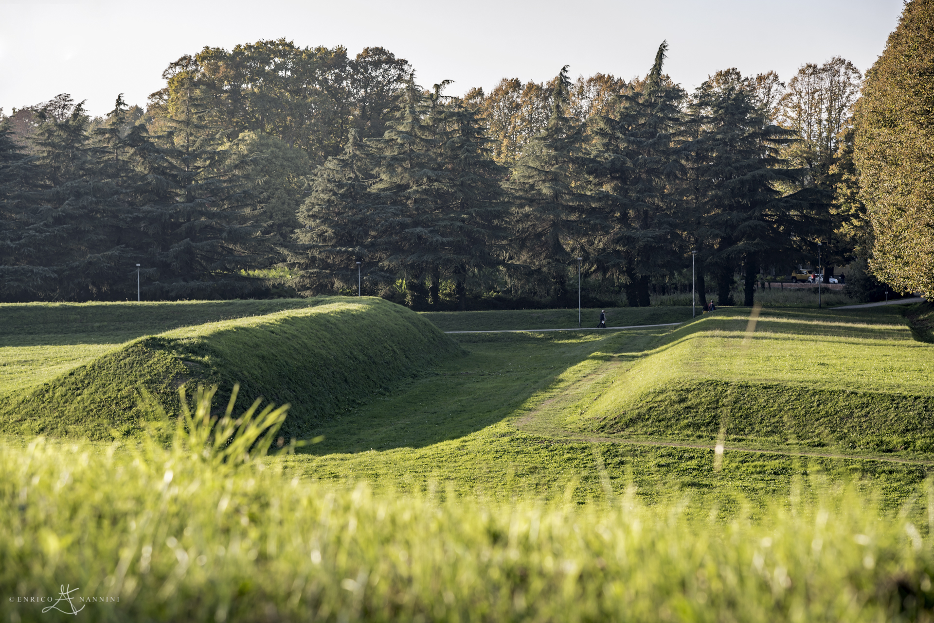 Lucca - Parco intorno alle mura urbane