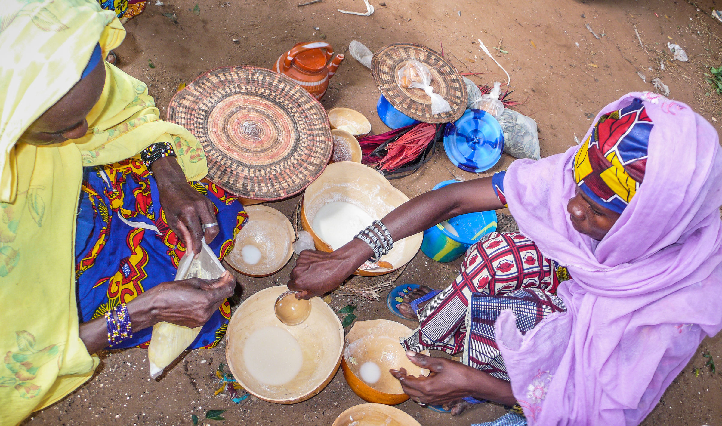 The sale of traditional butter