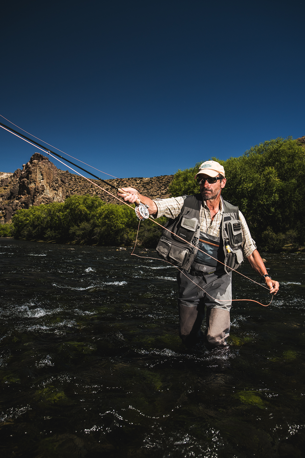 Marco Fishing in Patagonia