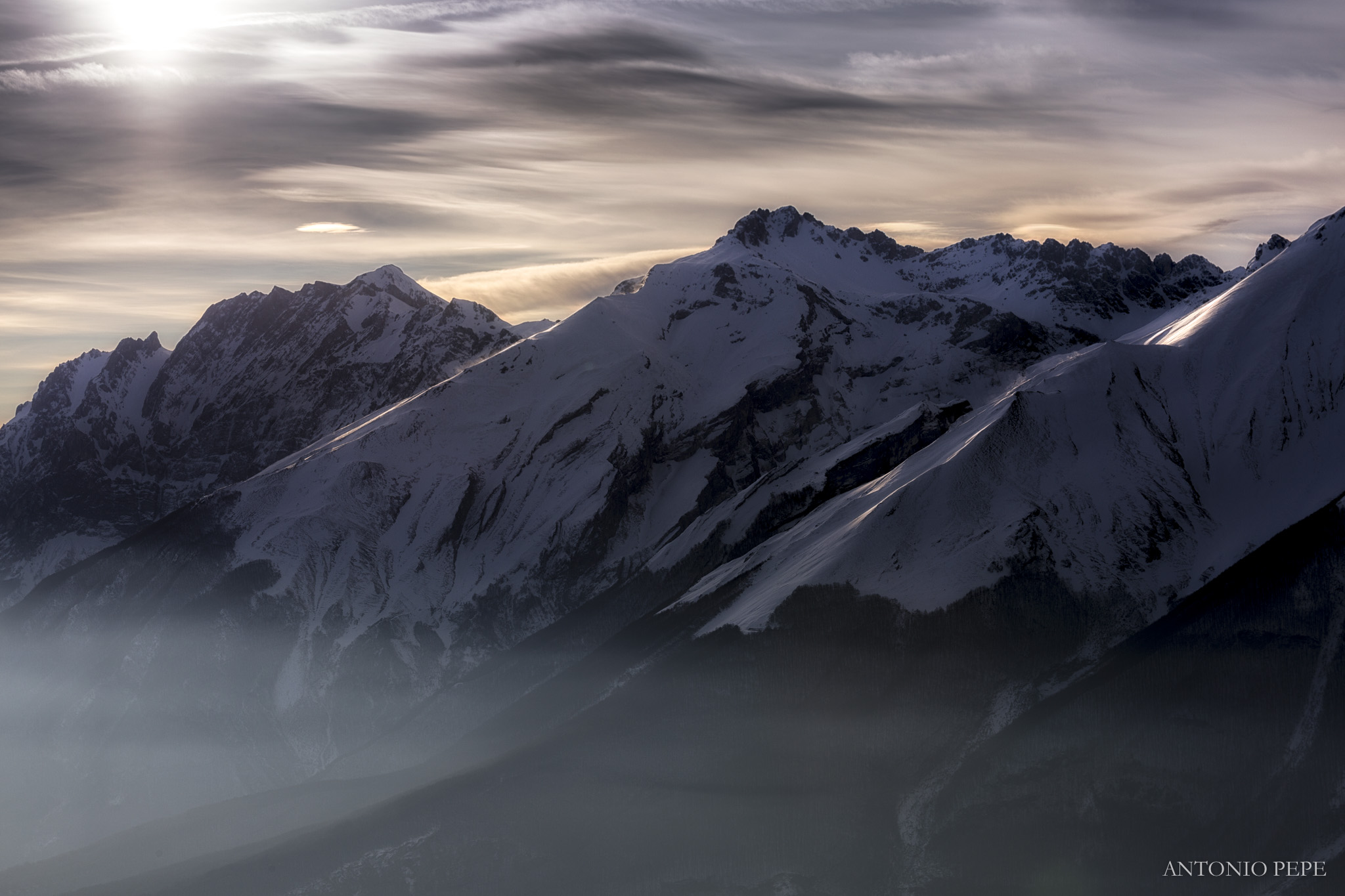 Sinuosa spinale del Gran Sasso