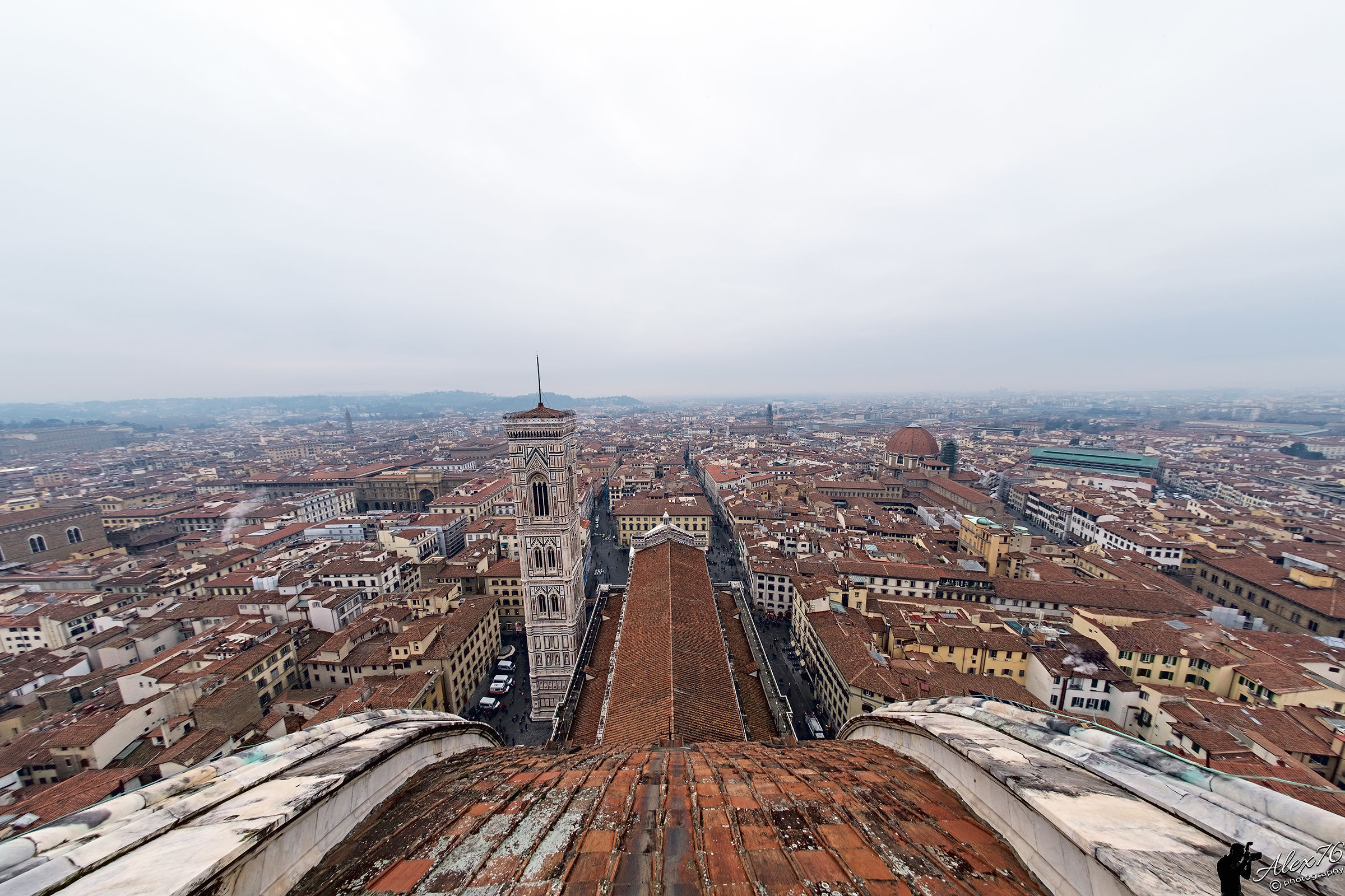 Dalla Cupola del Brunelleschi con il Fisheye