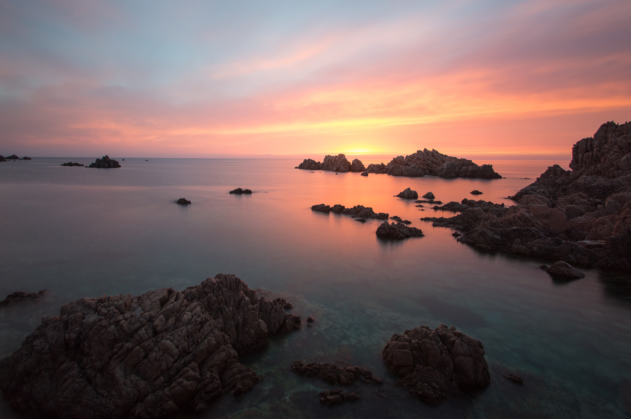 Costa Paradiso sunset