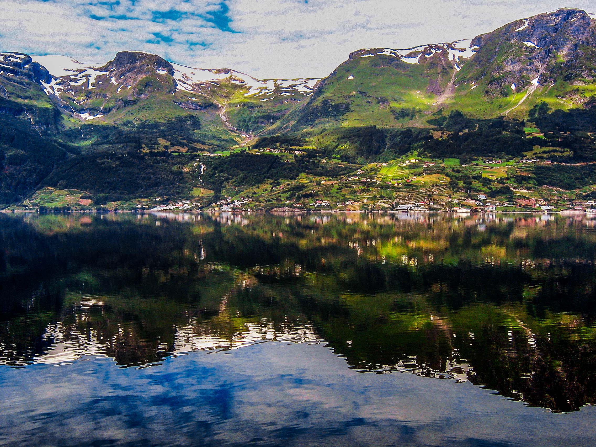 landscape with reflection 2