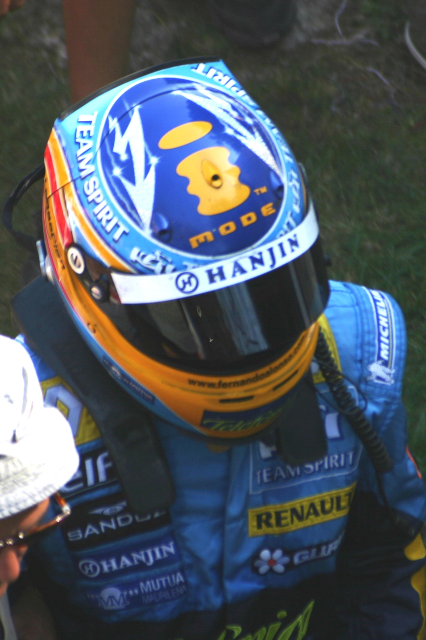 gp Monza 2006 Alonso withdrawal on Renault (43th lap)