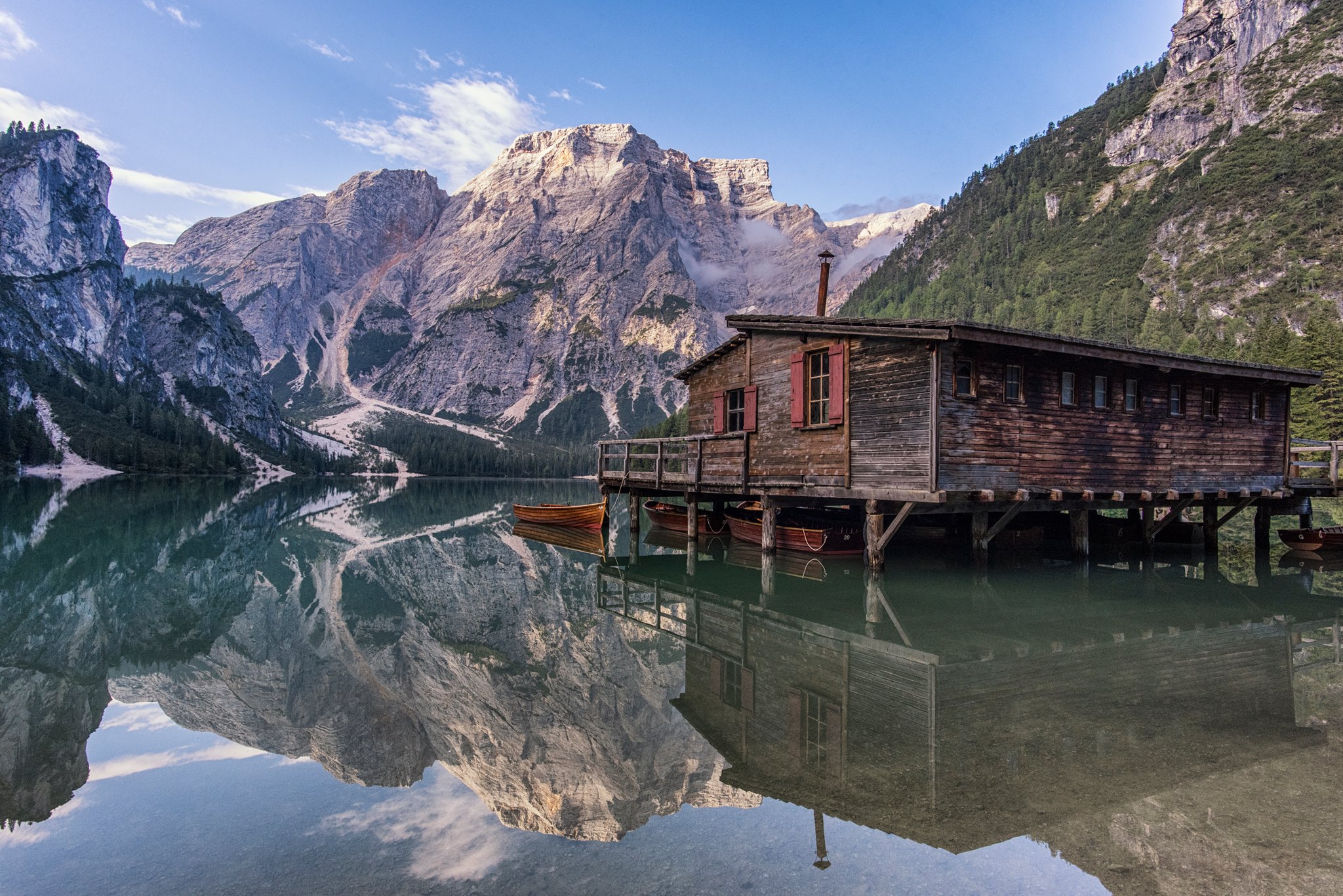 Riflessi al lago di Braies