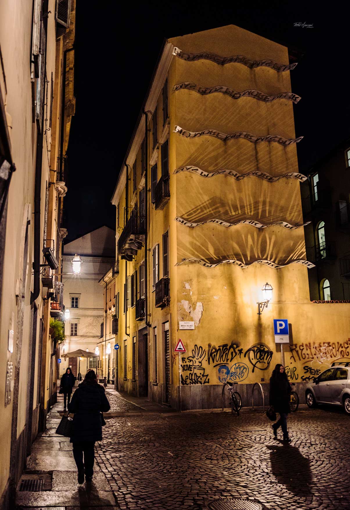 Walking in the night