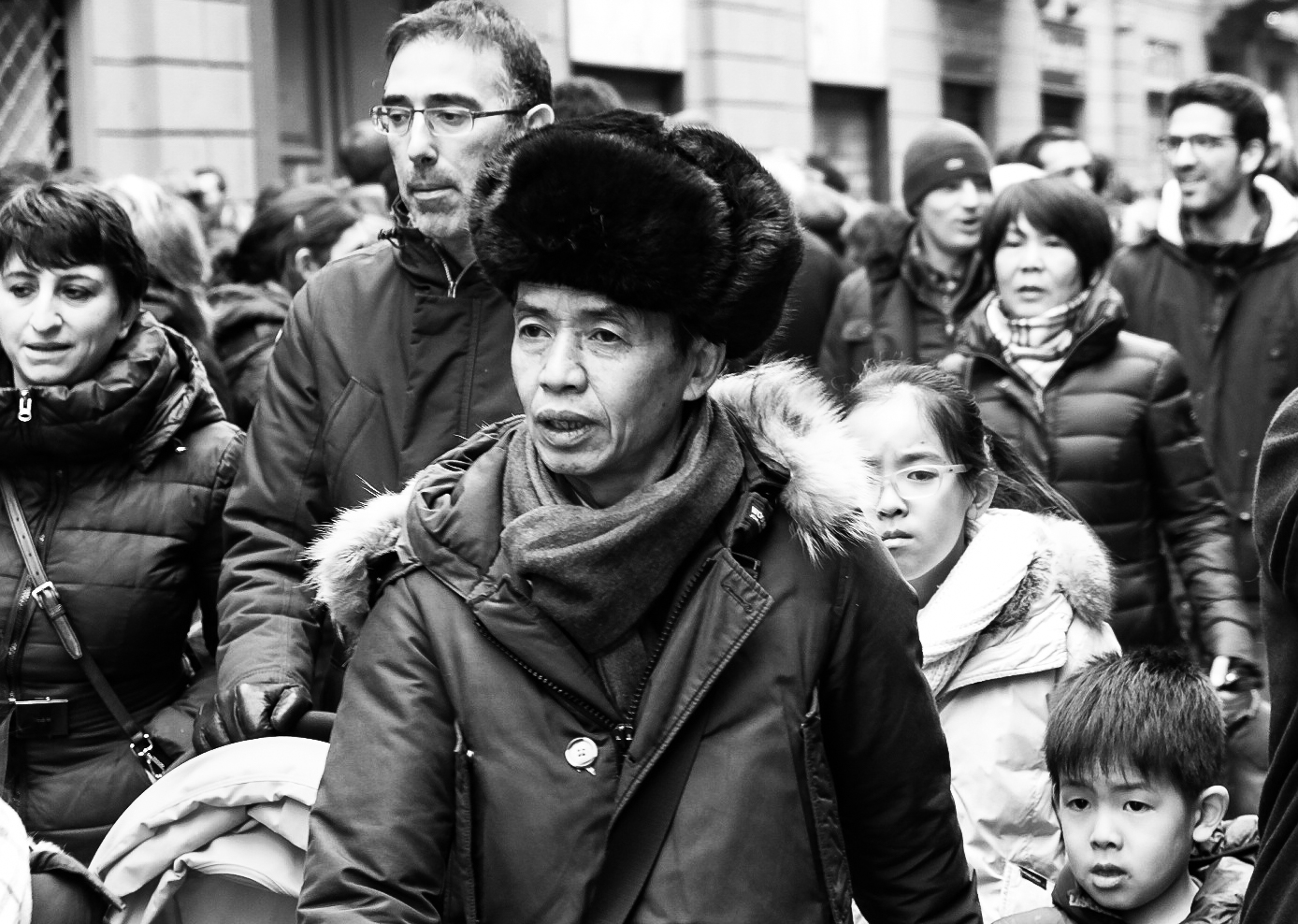 chinese new year milan ... people