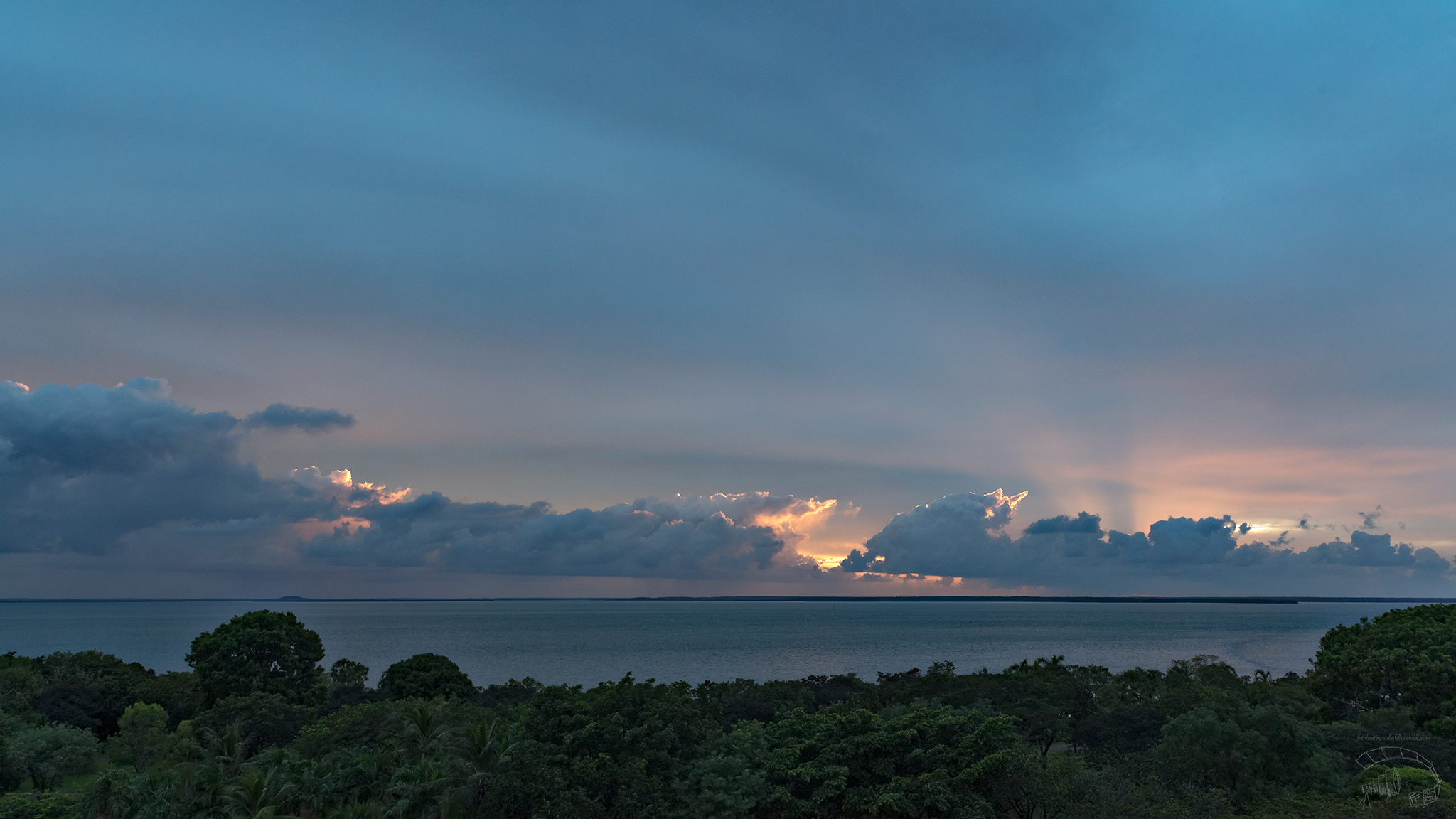 Tramonto su Darwin, Australia