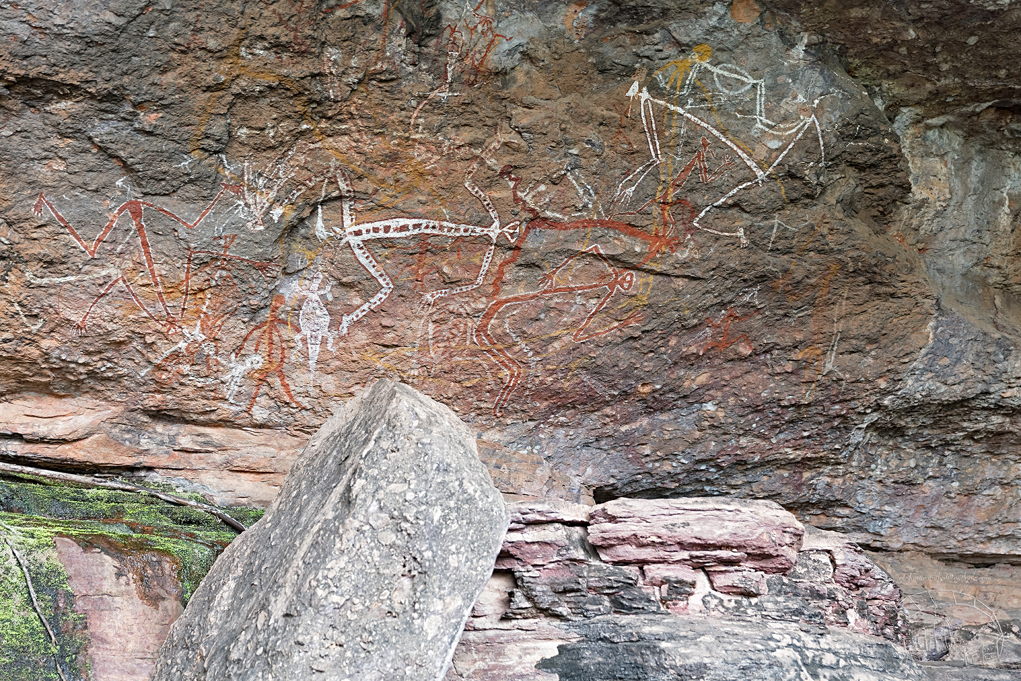 Nourelange Rock, Darwin, Australia