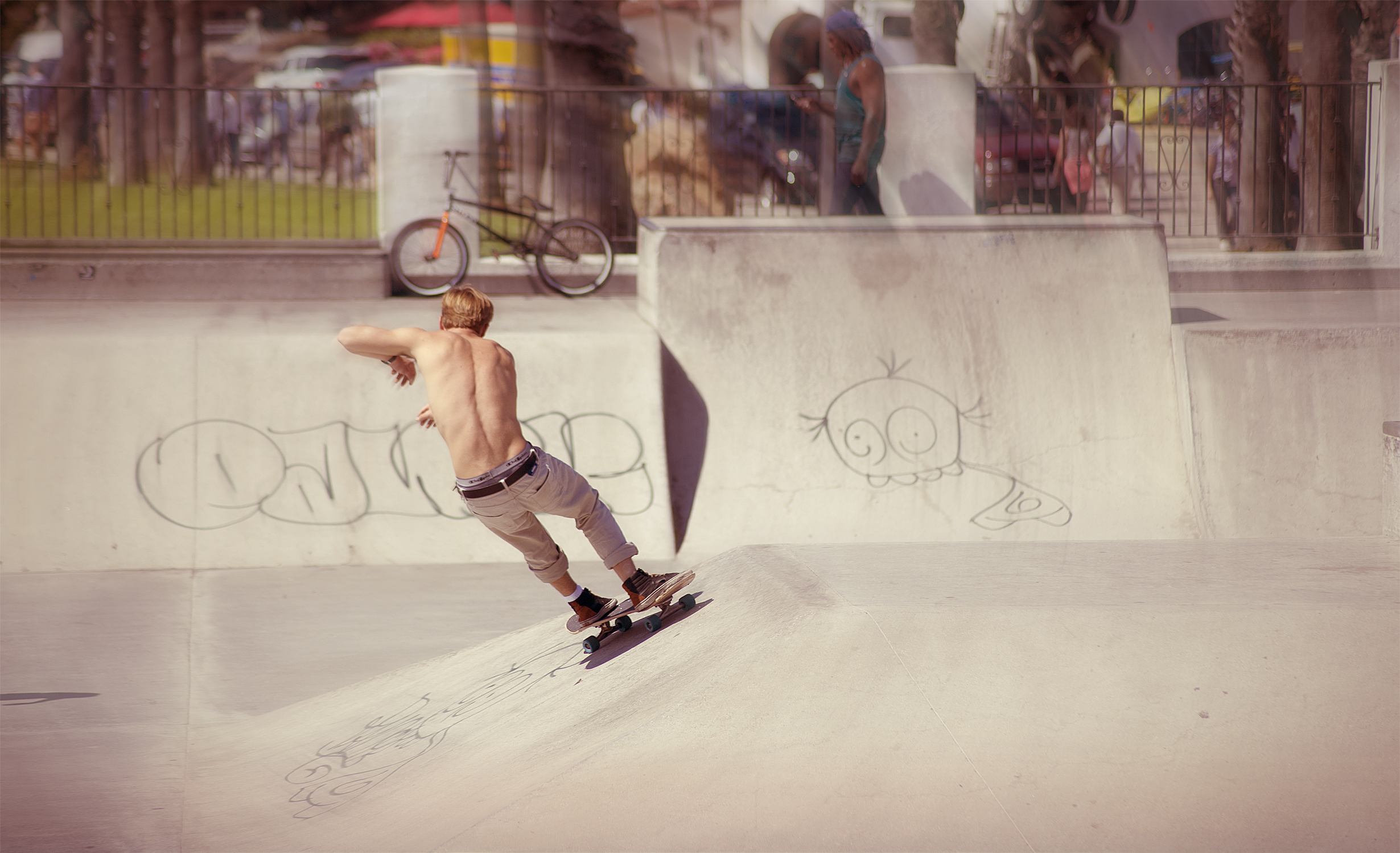 Skater in Santa Barbara