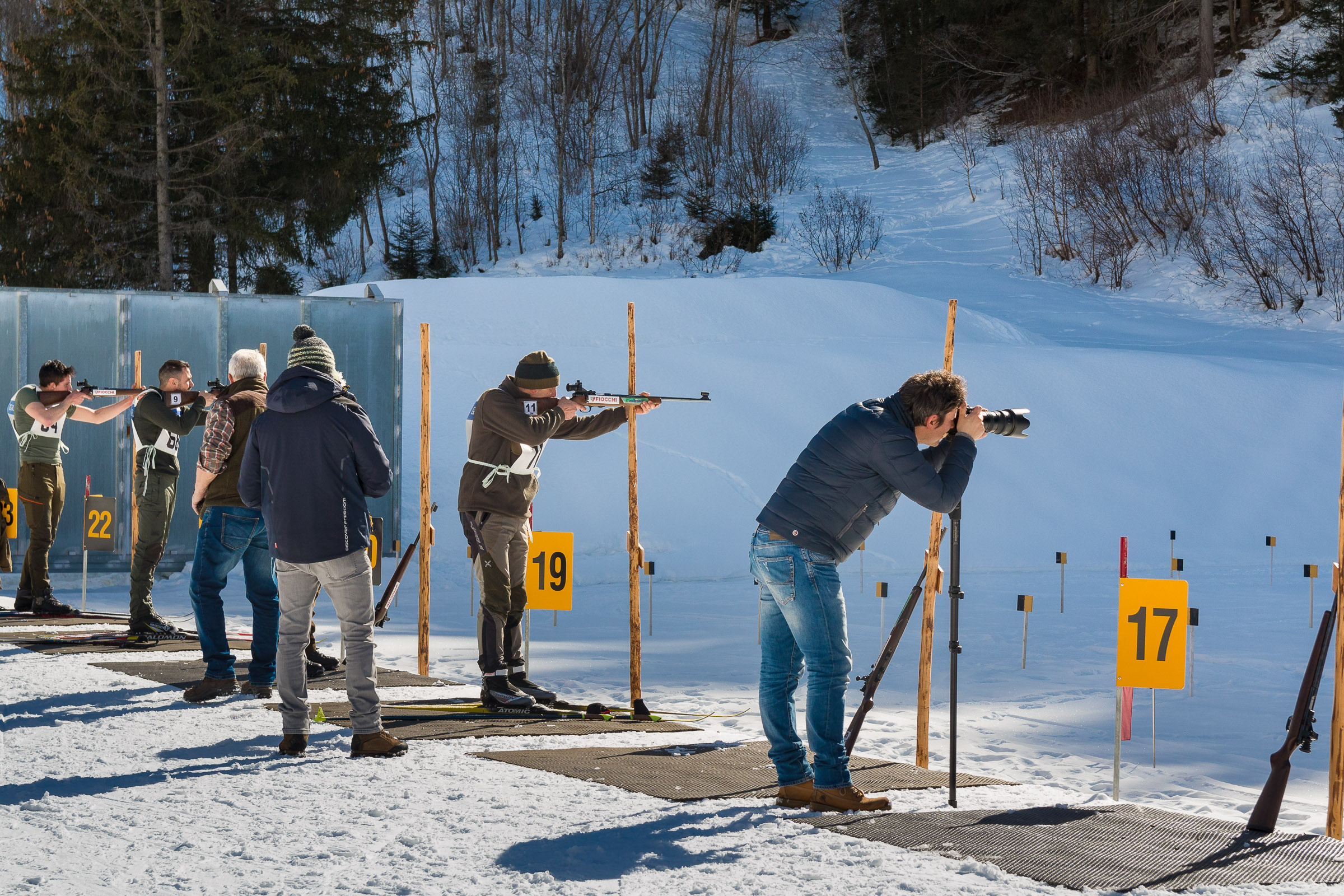 Shooting no limits! Biathlon del Cacciatore...