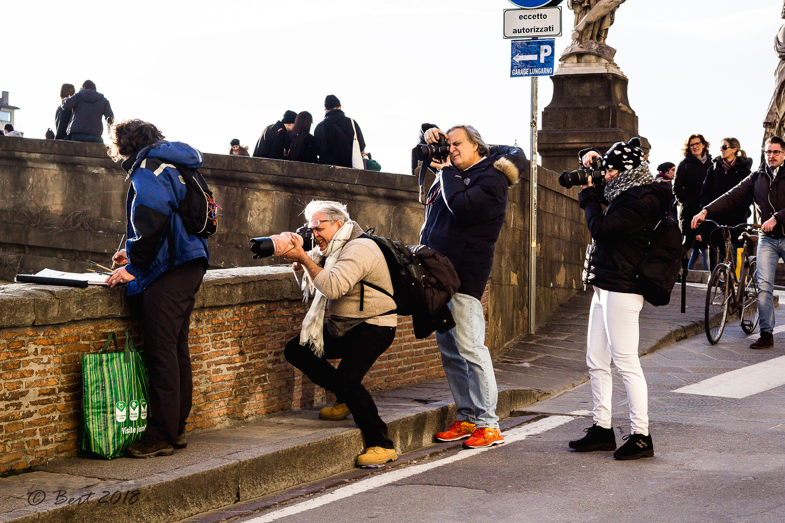 Paparazzi in Florence!