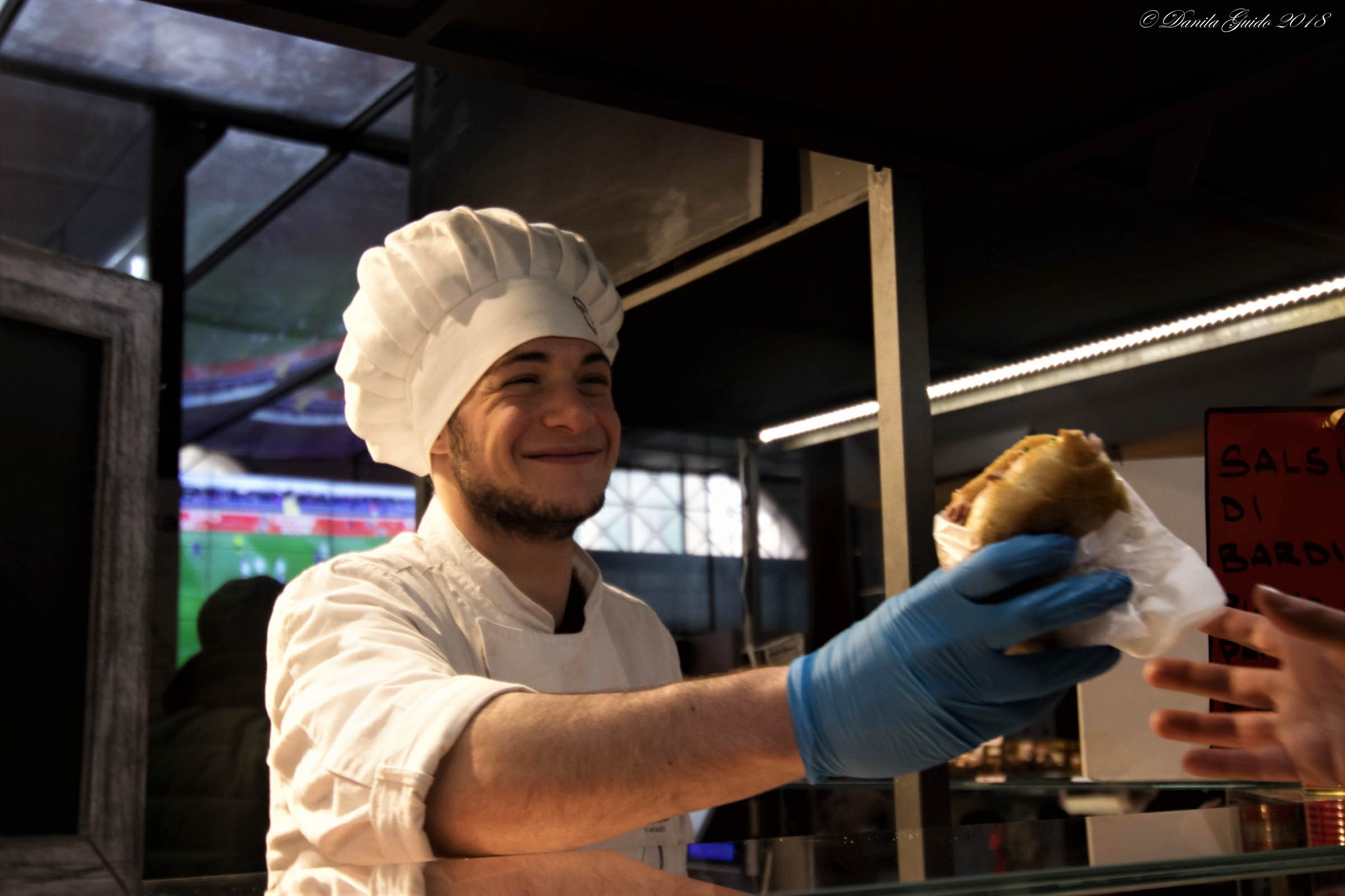 lo vuoi un panino con il lampredotto ?