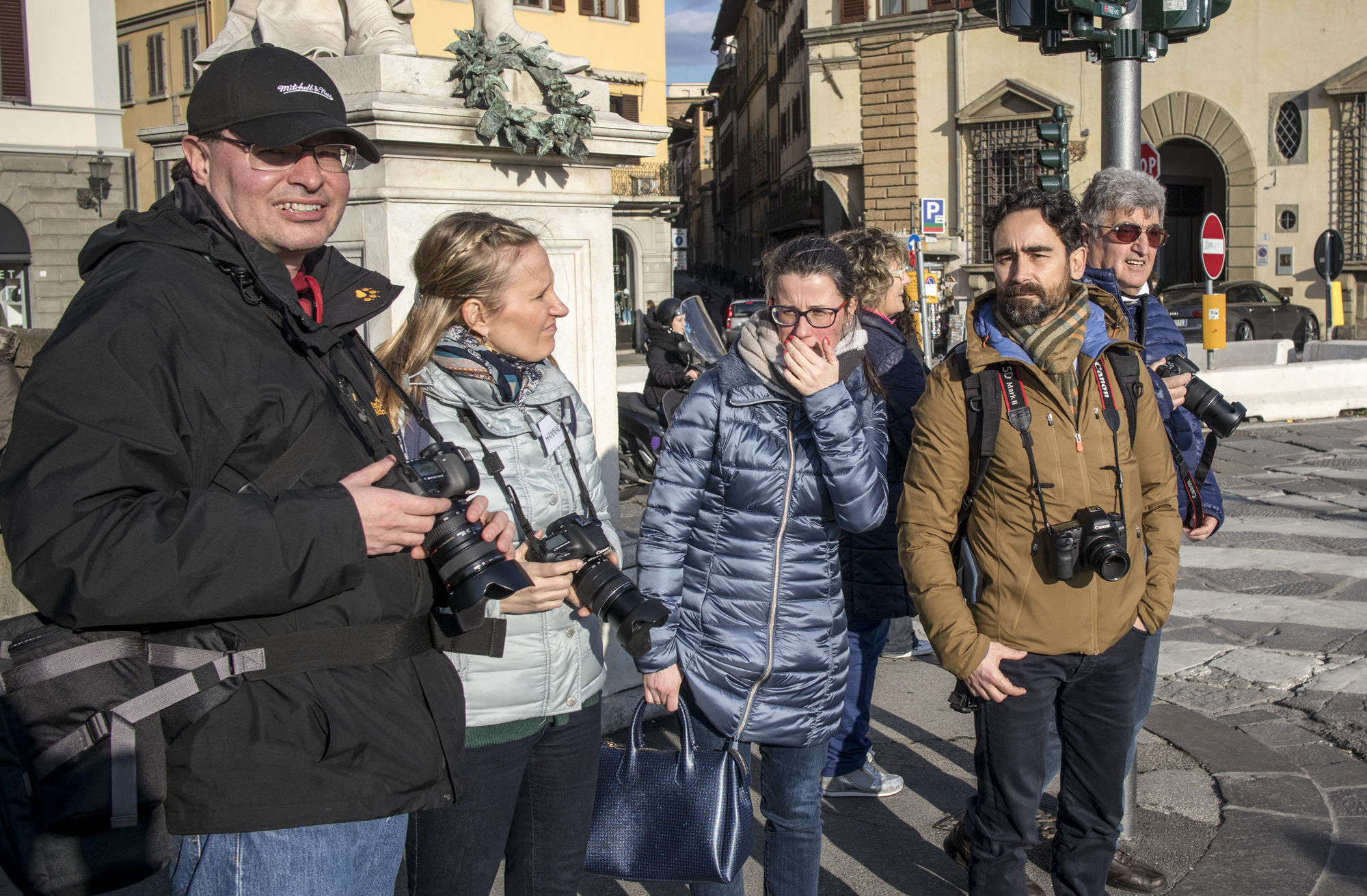 Dalla Finlandia fino a qui con Woody e signora!
