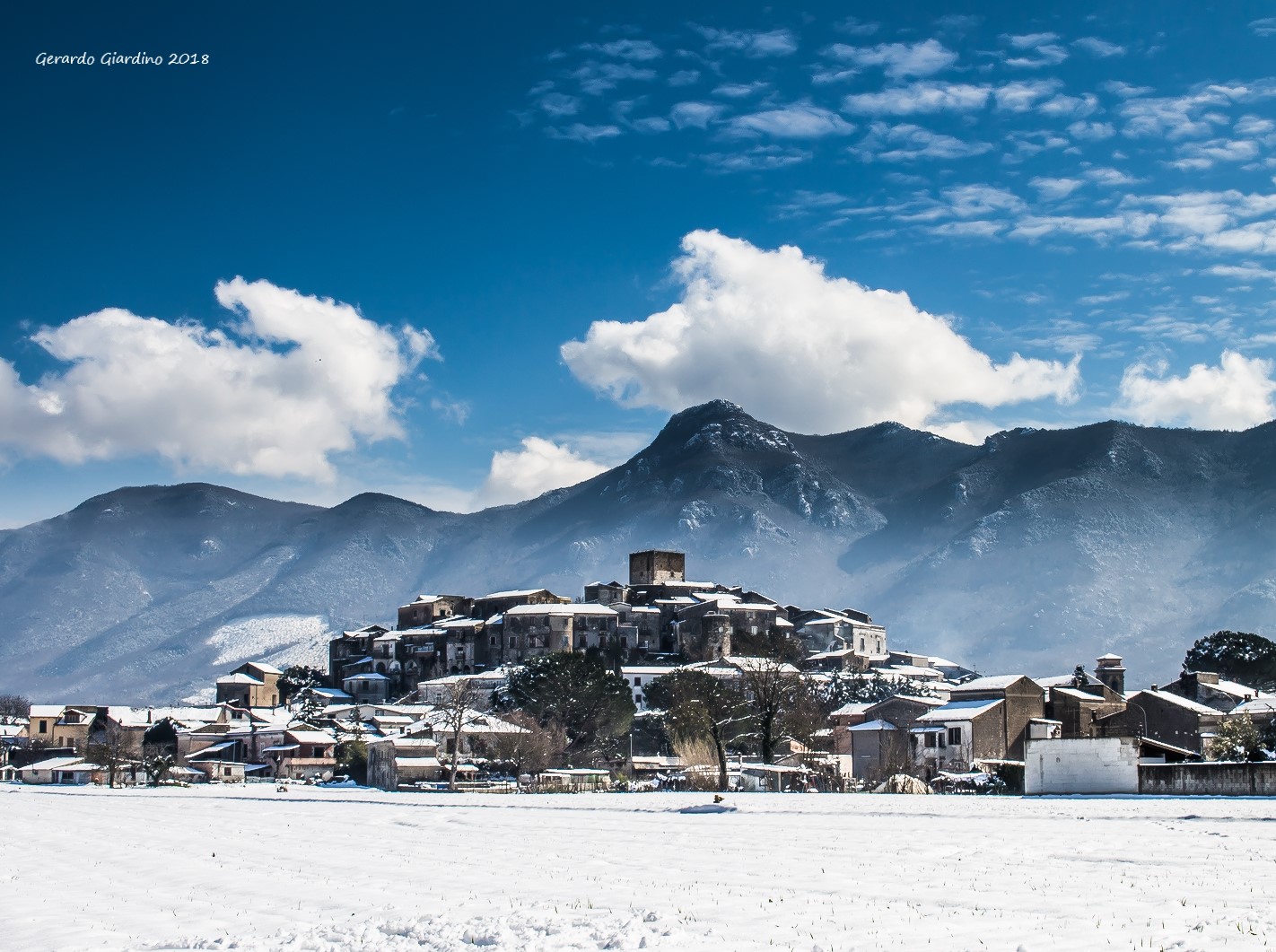 After the snow finally a bit of blue !!