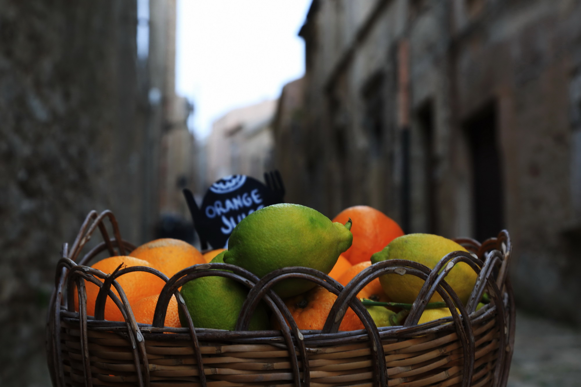 Citrus fruits of Sicily