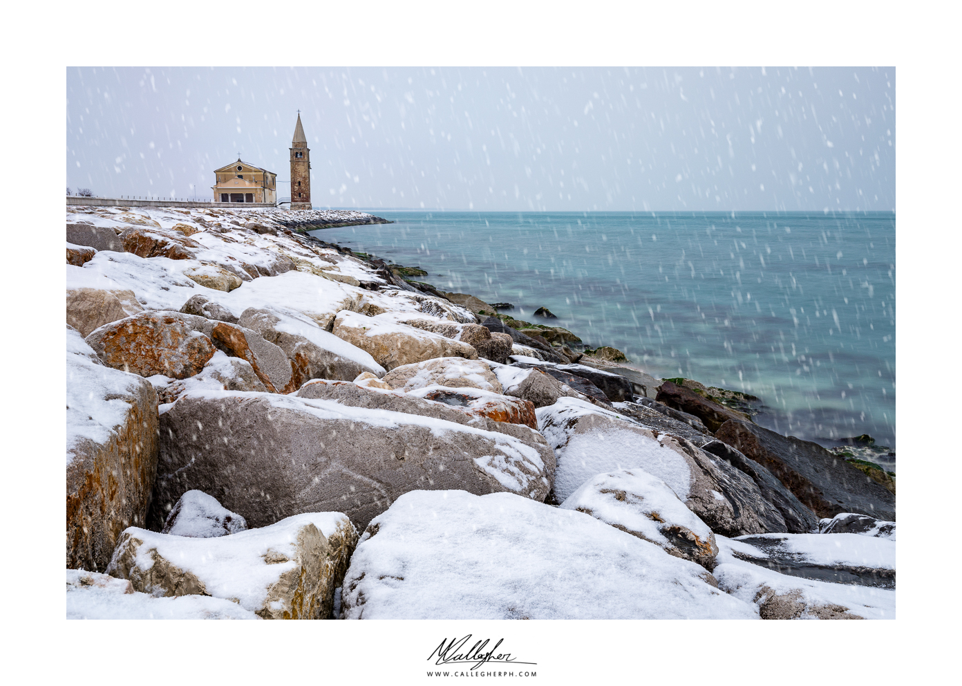 Neve a Caorle
