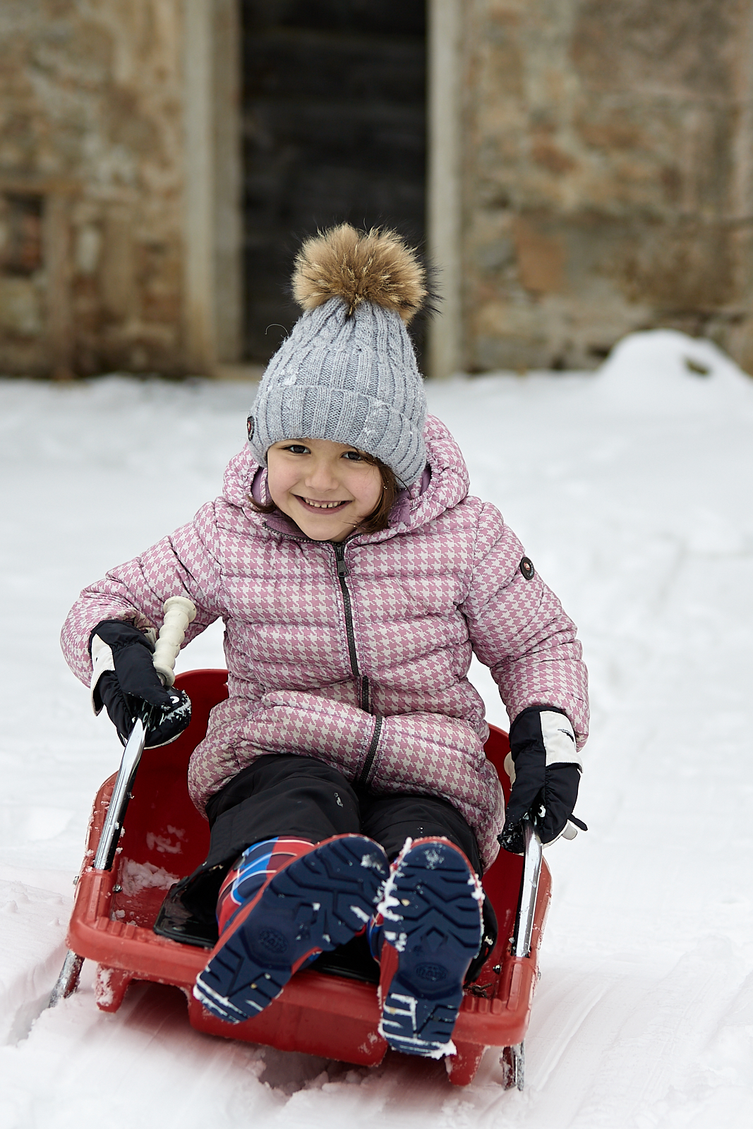 Matilde day on the snow
