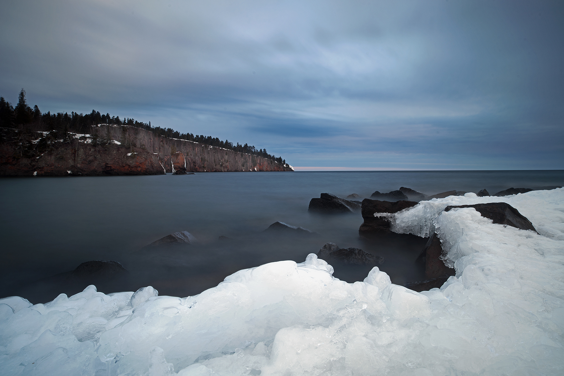 Shovel Point In Winter