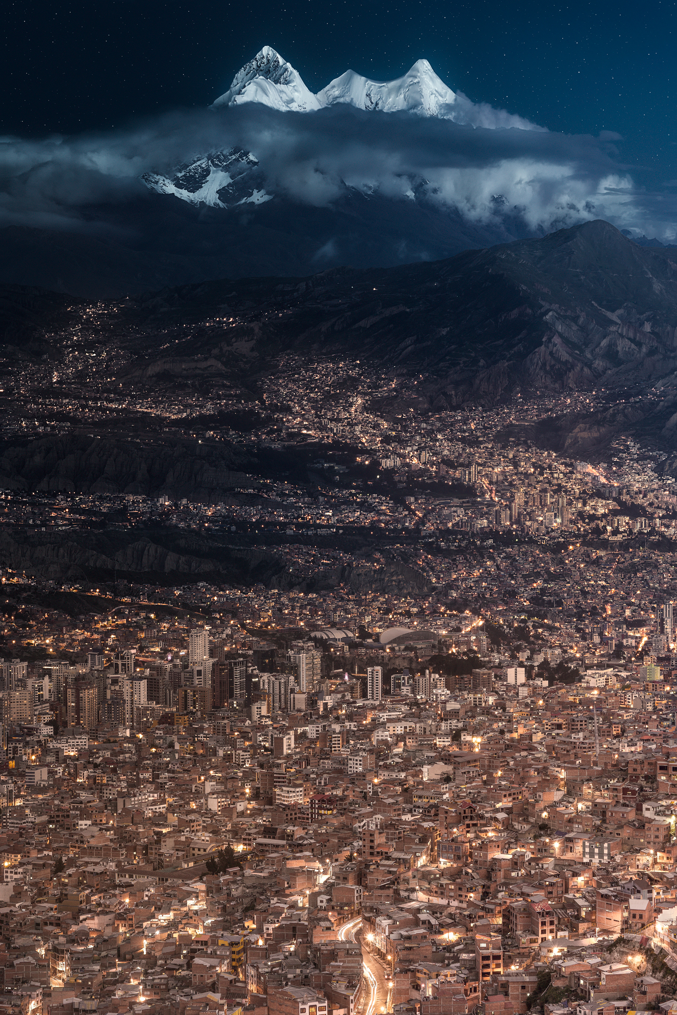 La veglia dell'Illimani.