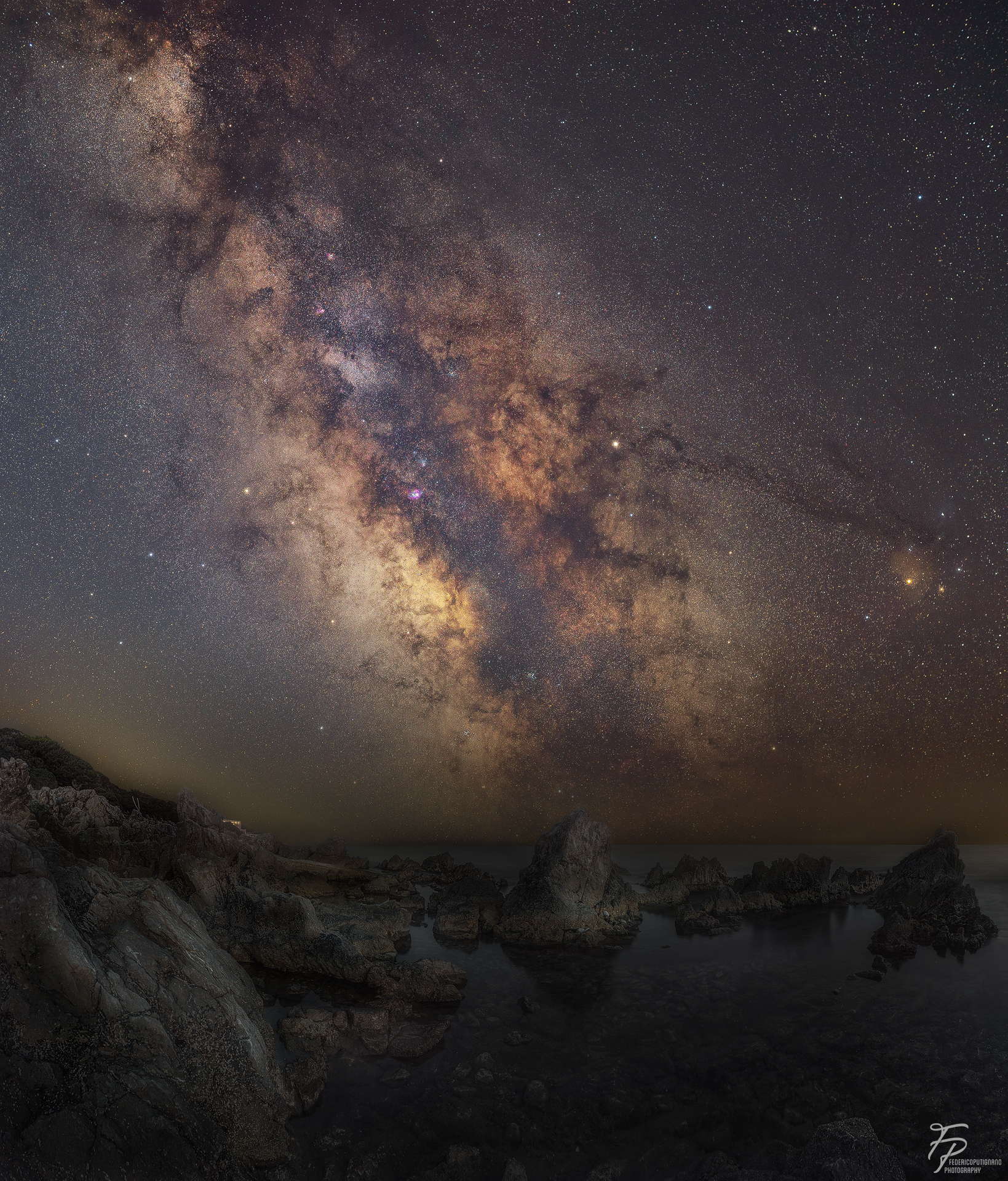 Milky Way and the Sea.