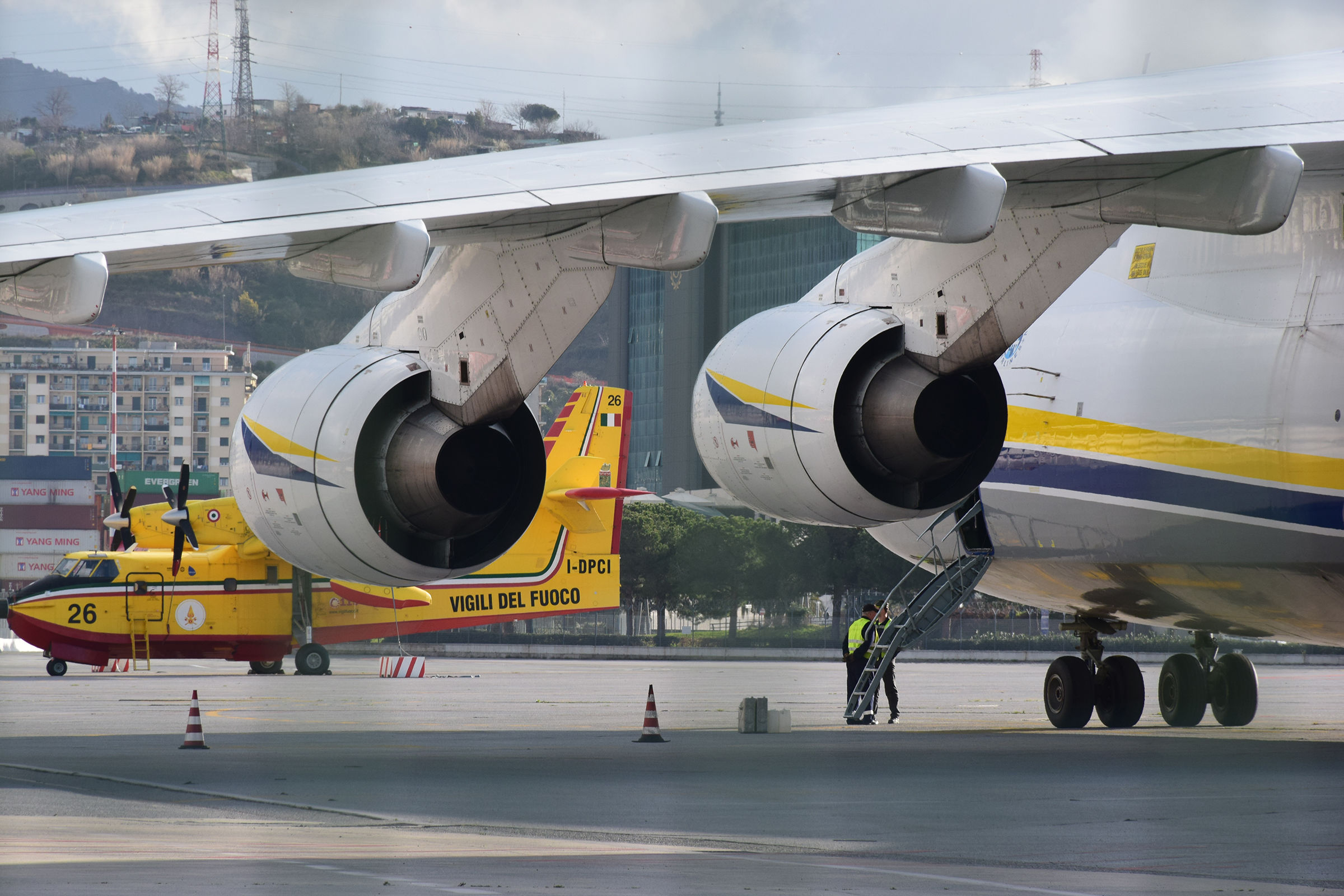 Possenti motori dell'Antonov 124