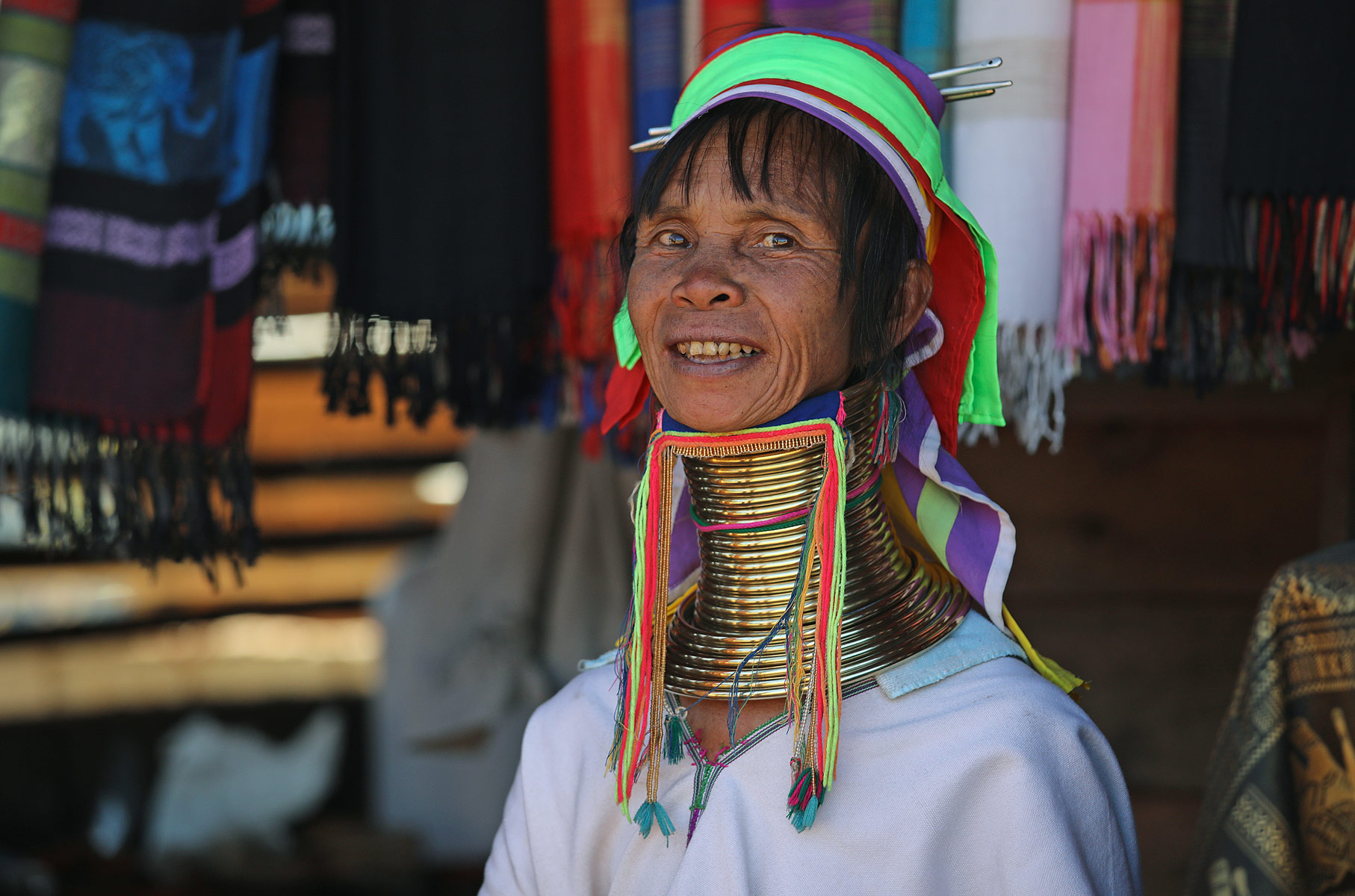 Donna Padaung in Birmania