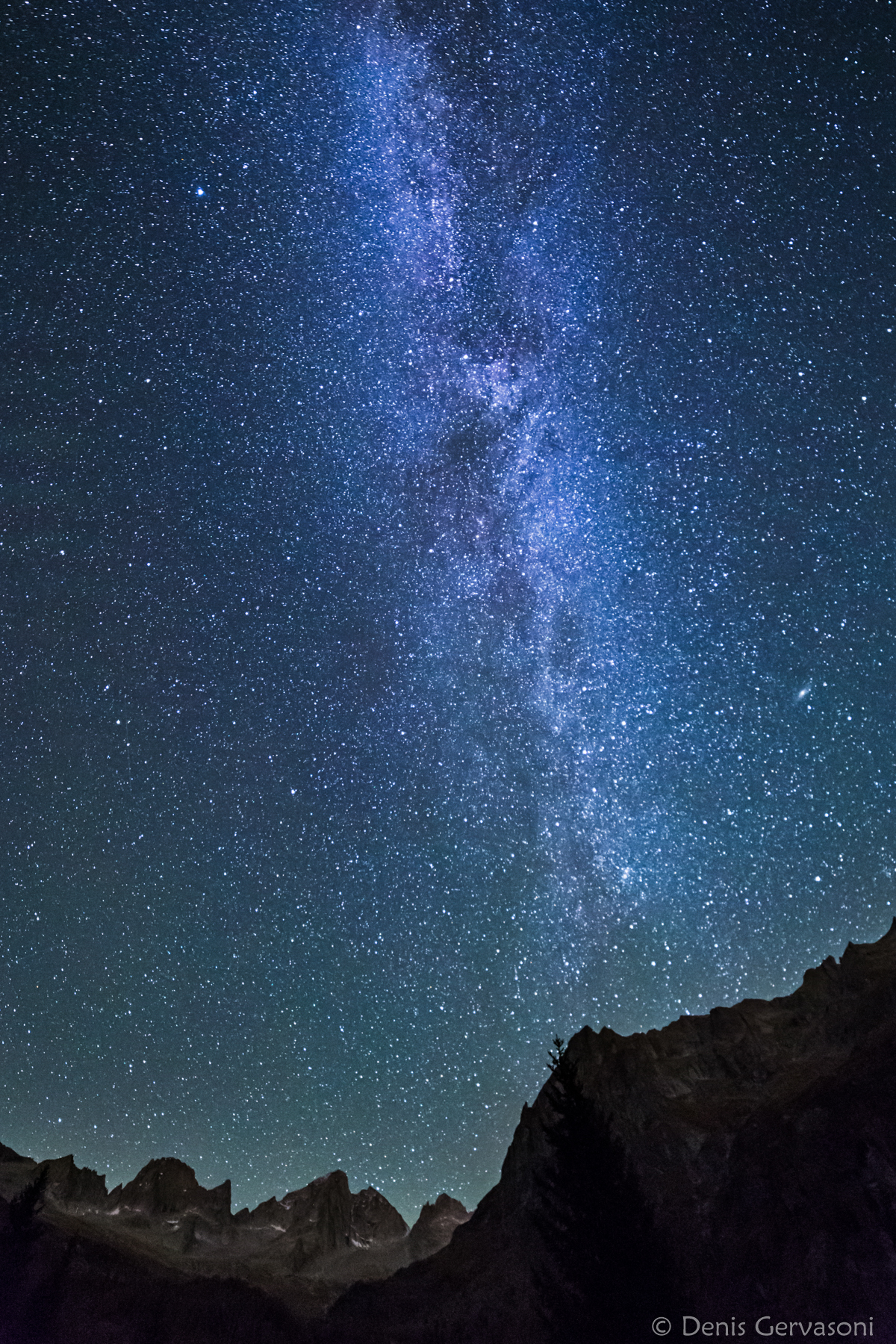 Via lattea in valmalenco