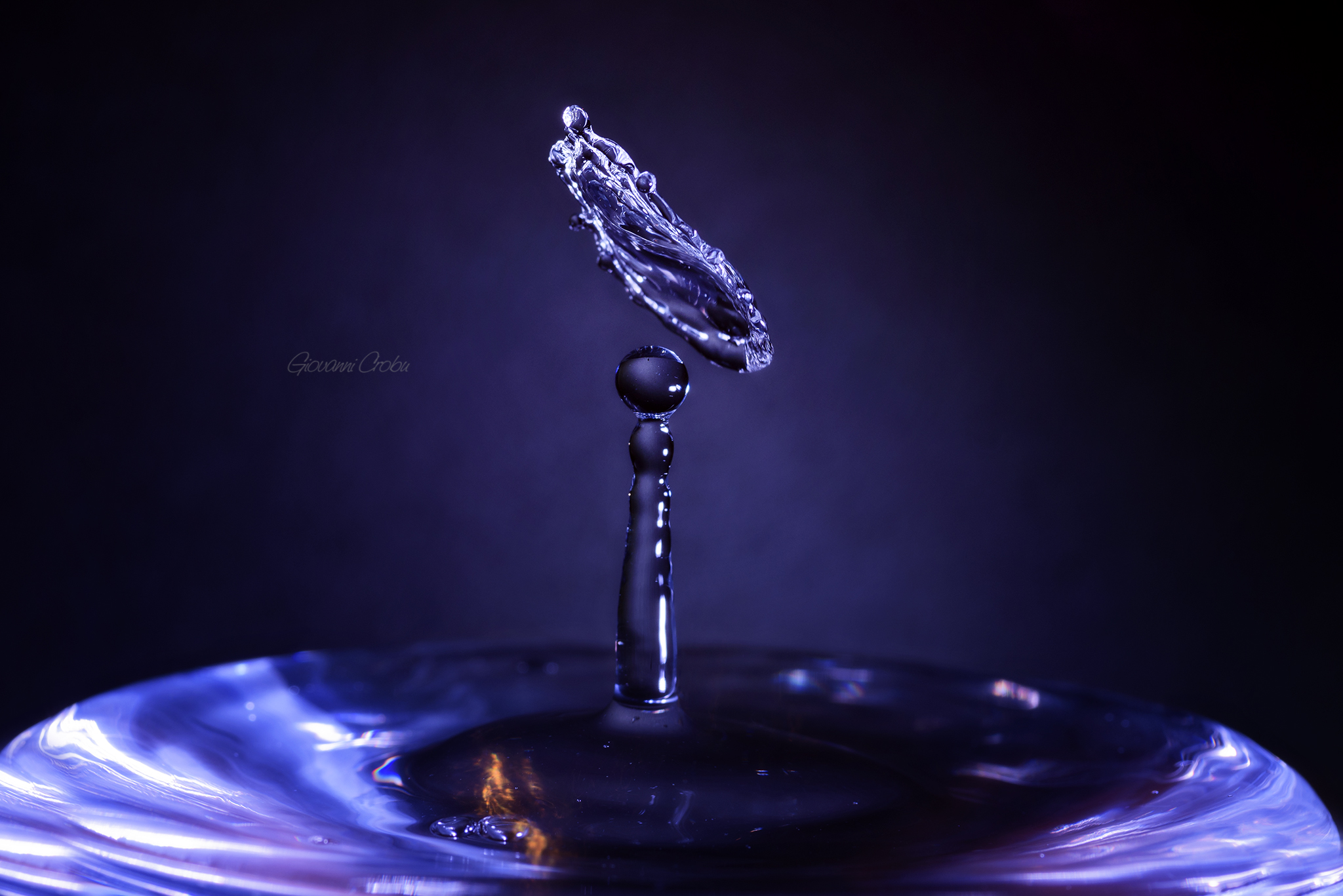 Another drop collision