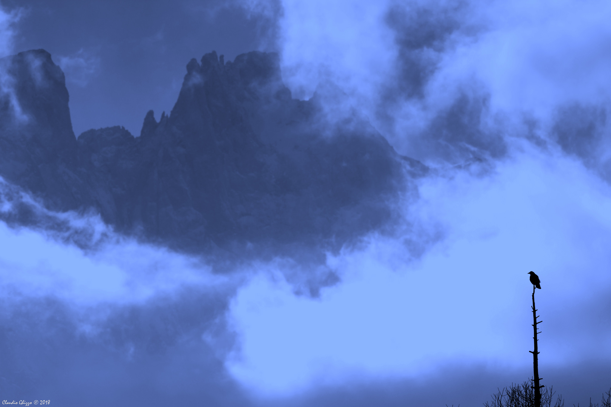 Odin on the Dolomites