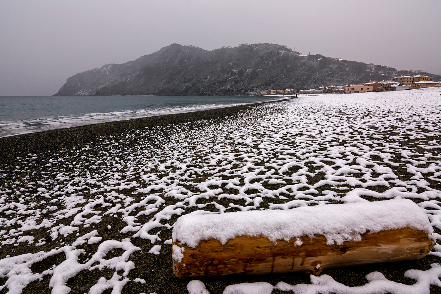 La spiaggia di Riva Trigoso