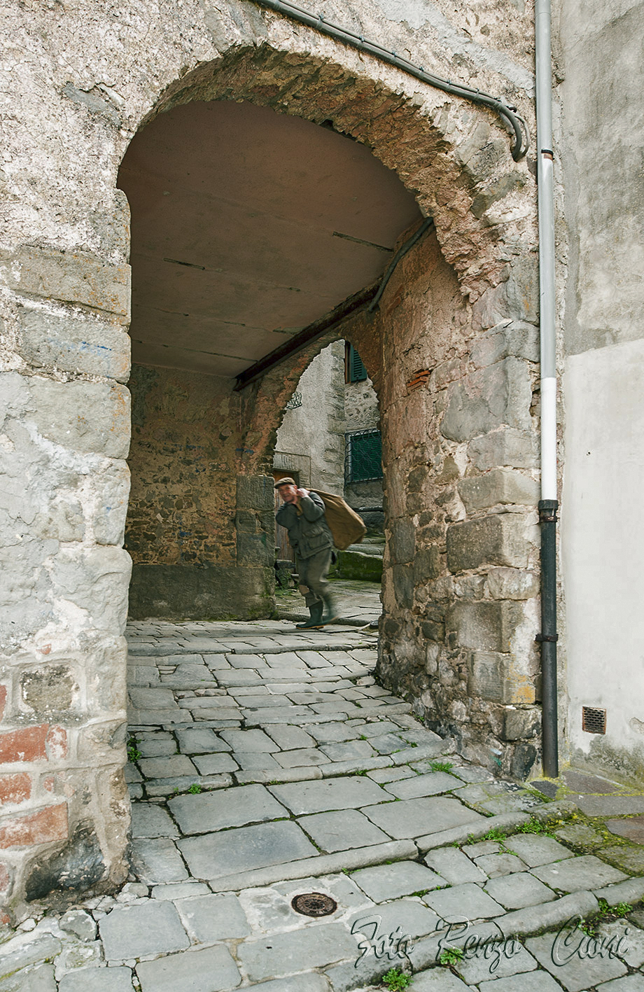 Entrance to the village