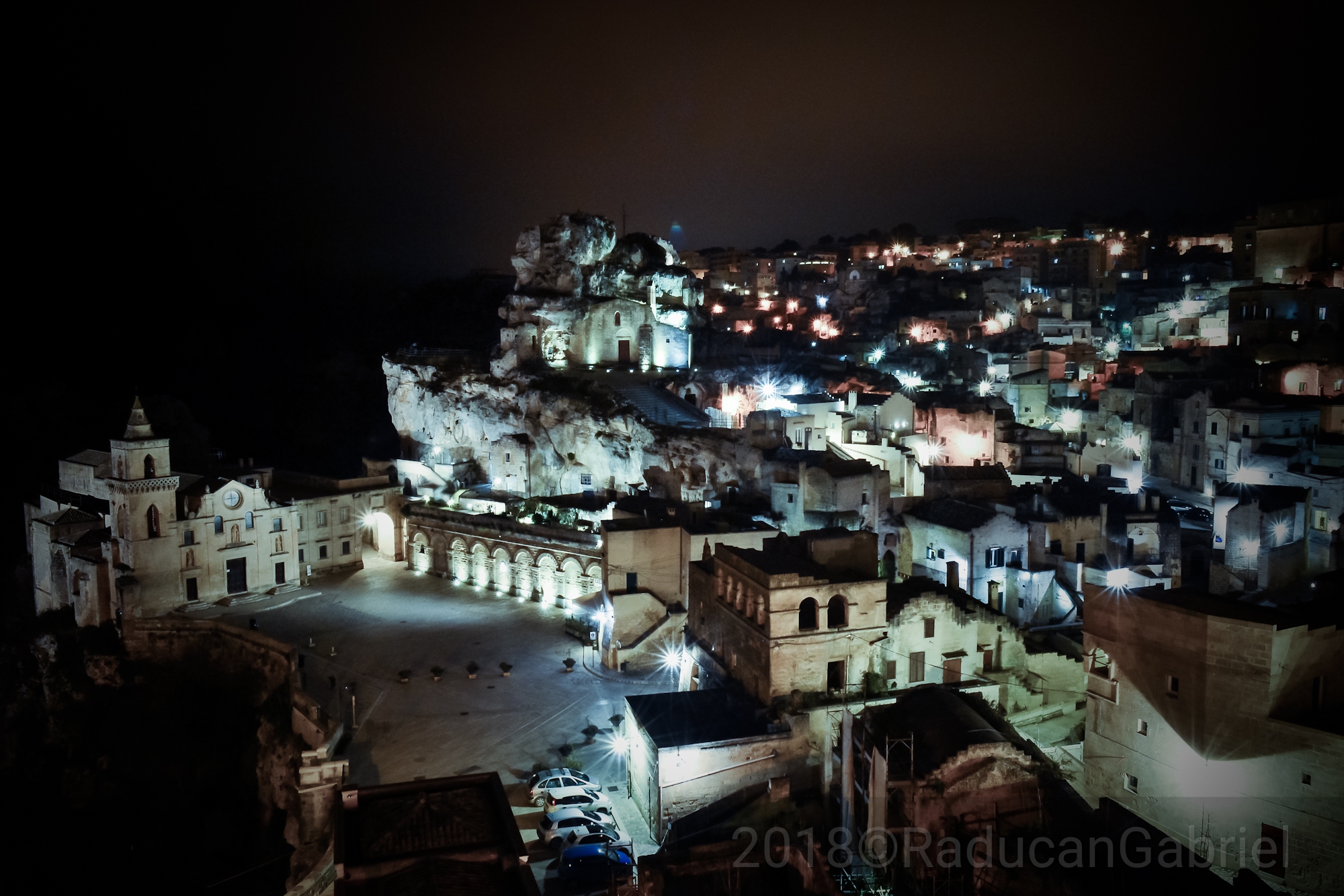 Matera at night ...