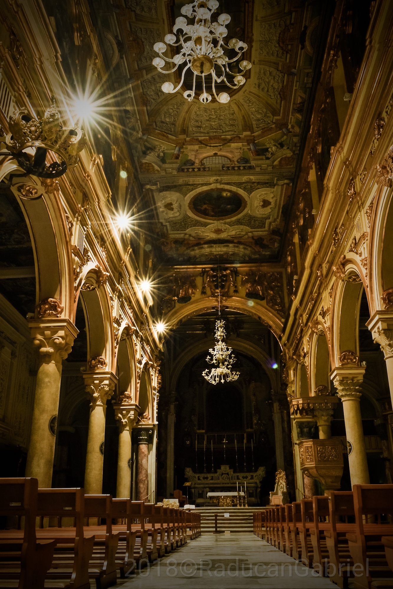 The cathedral of Matera ...