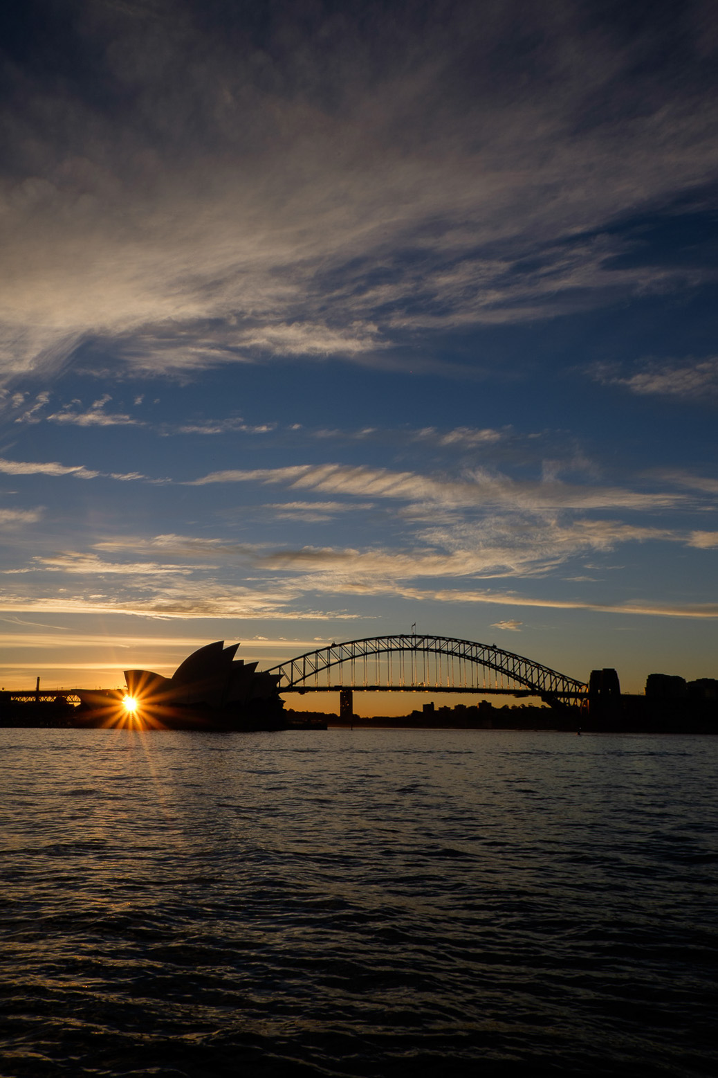 Sunset on Sydney