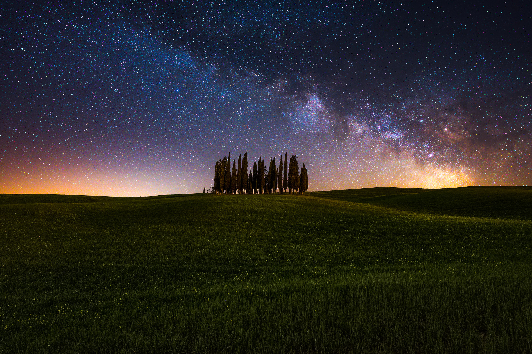 Val D'orcia Cipressi